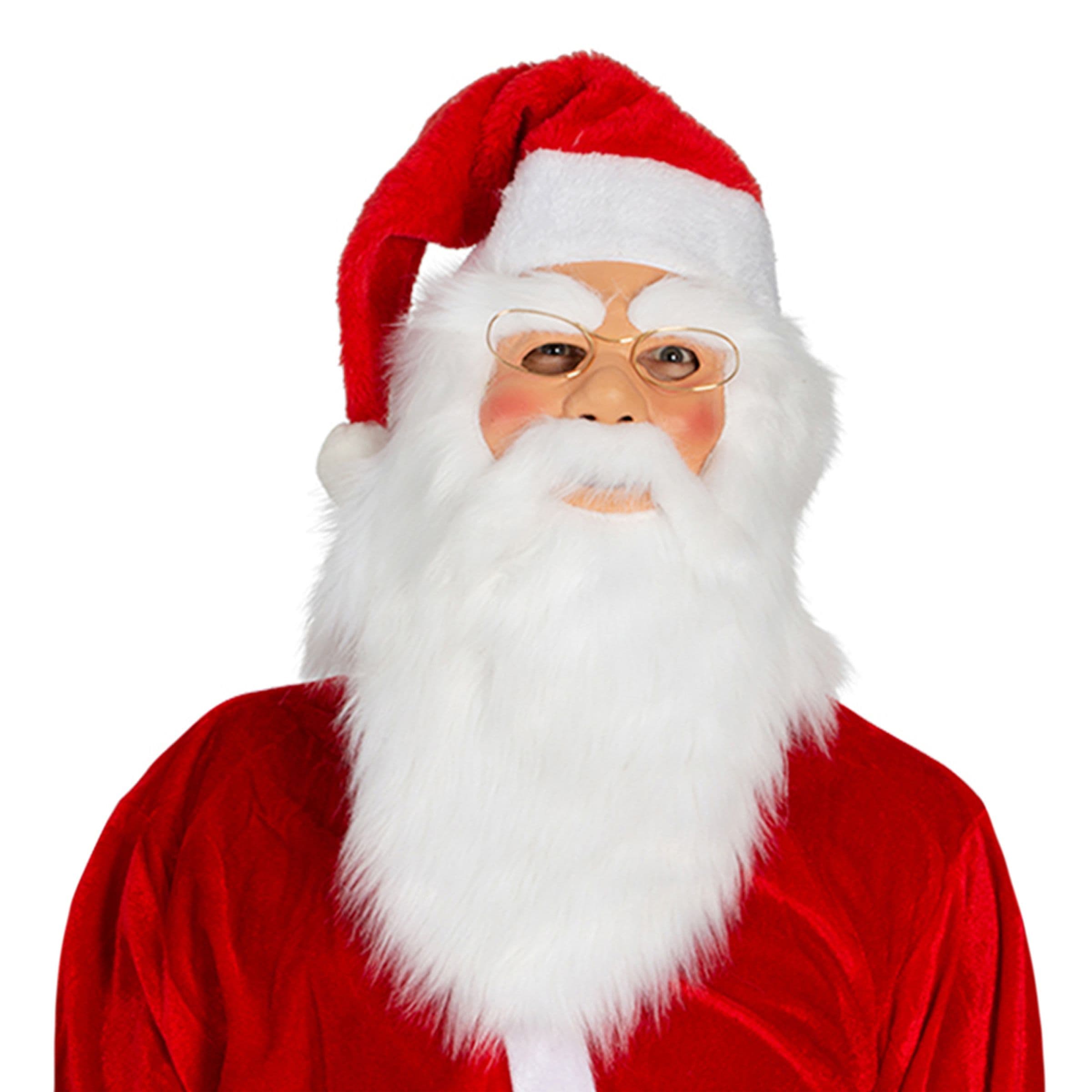 Joulupukin naamari Silmälaseilla - One size – Hisab/Joker