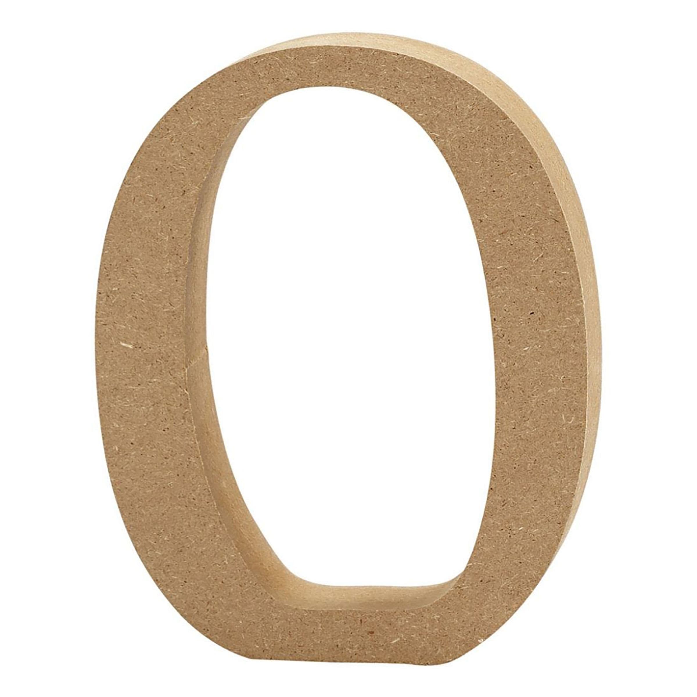 Puukirjain Suuri - Kirjain O