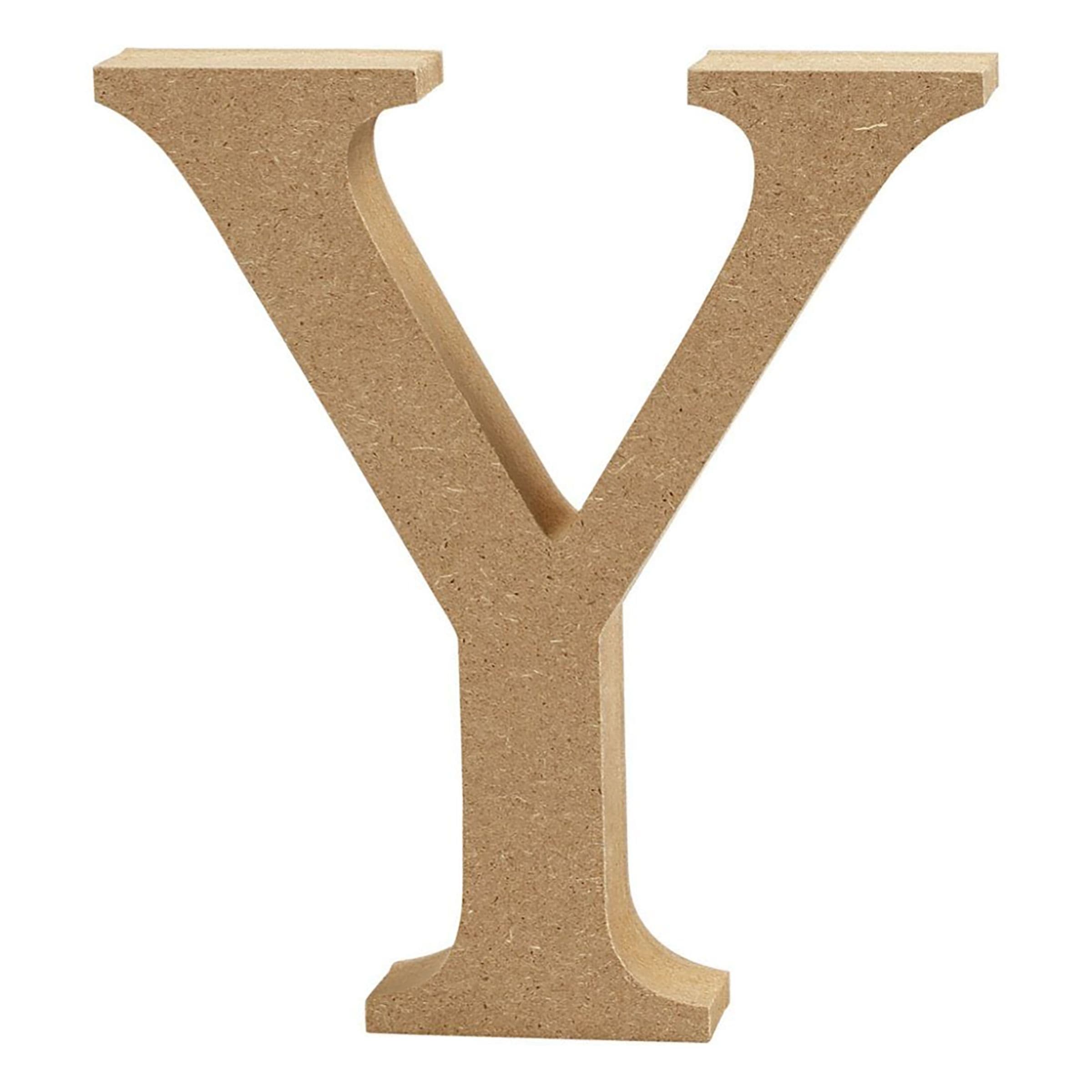 Puukirjain Suuri - Kirjain Y