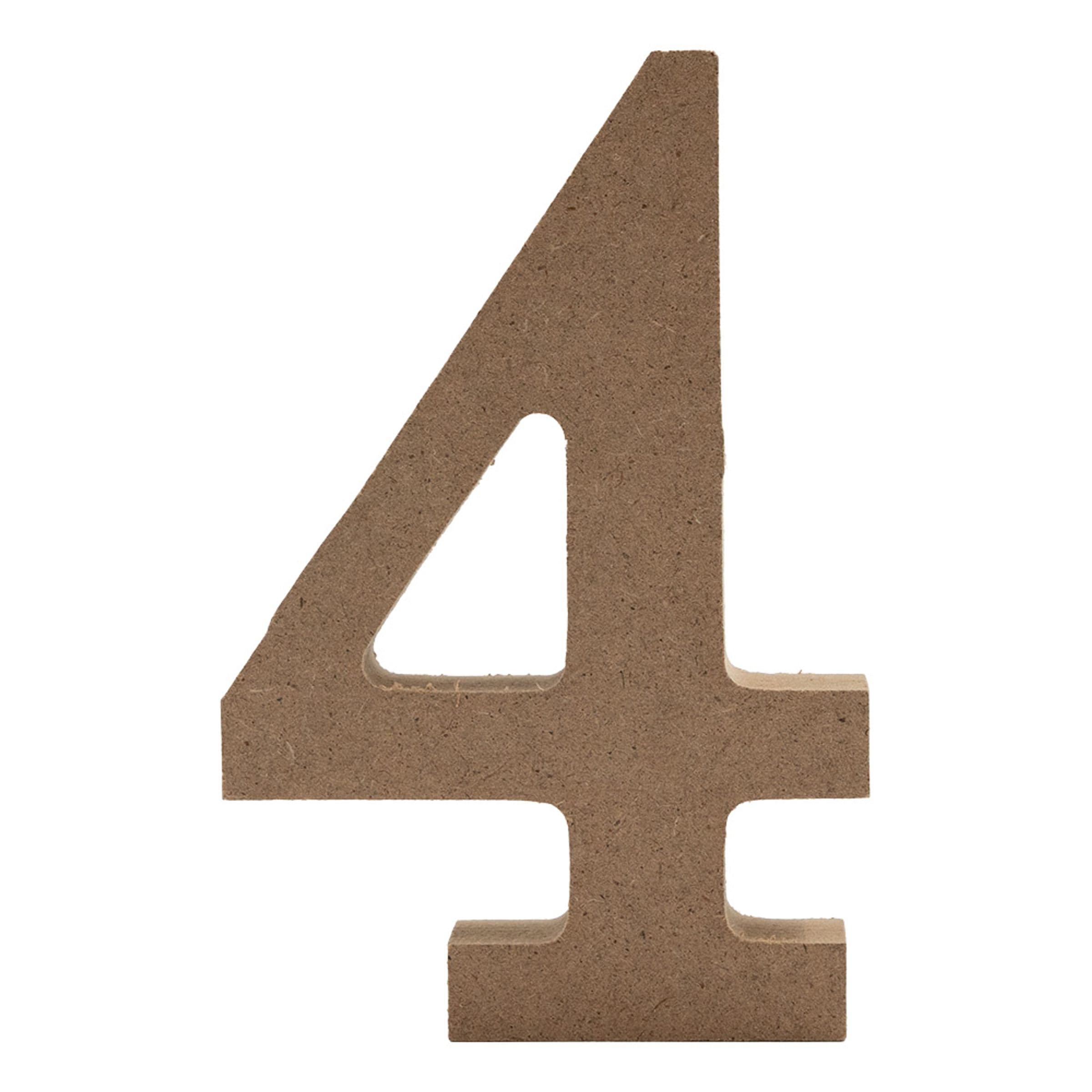 Puunumerot - Numero 4