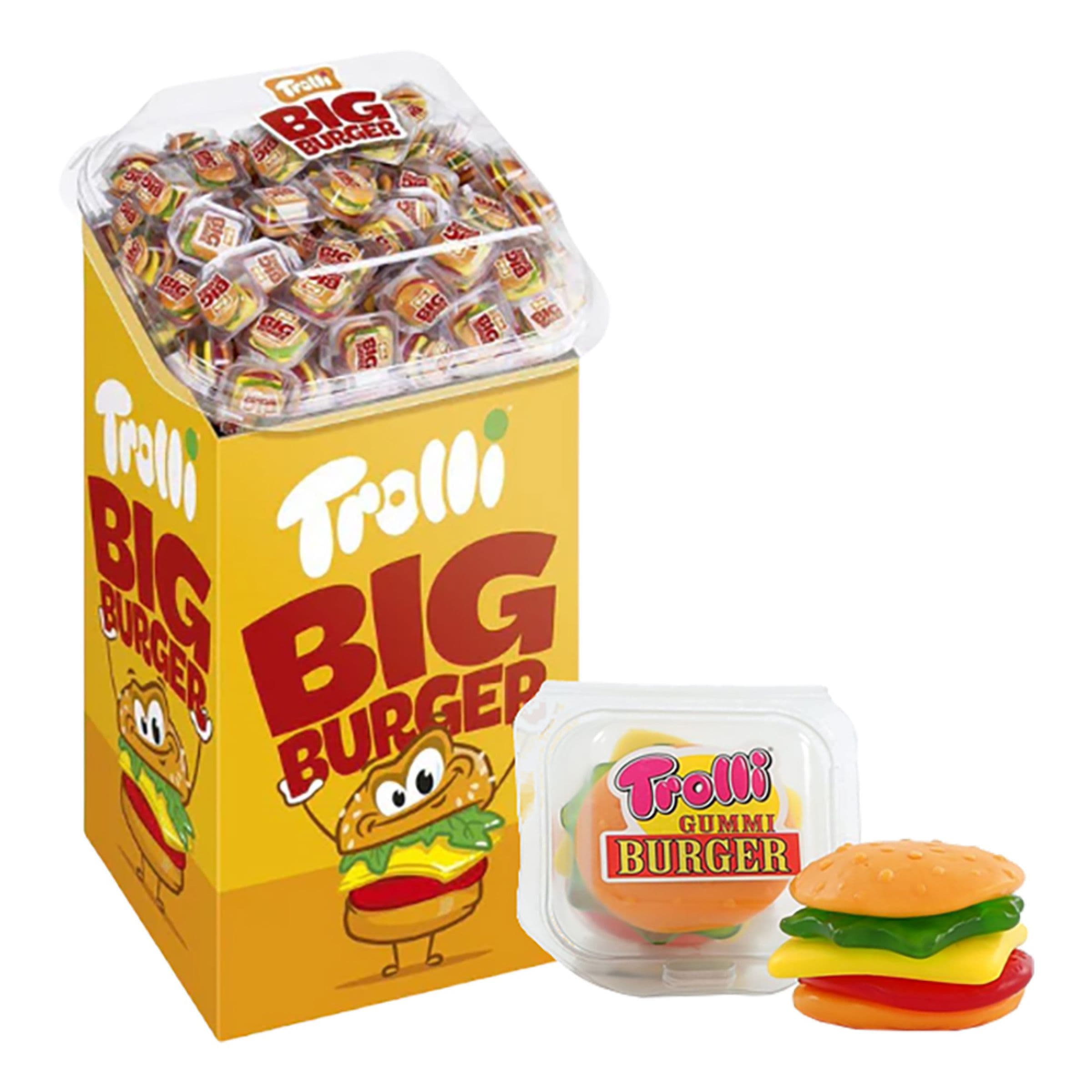 Trolli Big Burger Suurpakkaus - 12 x 50 g