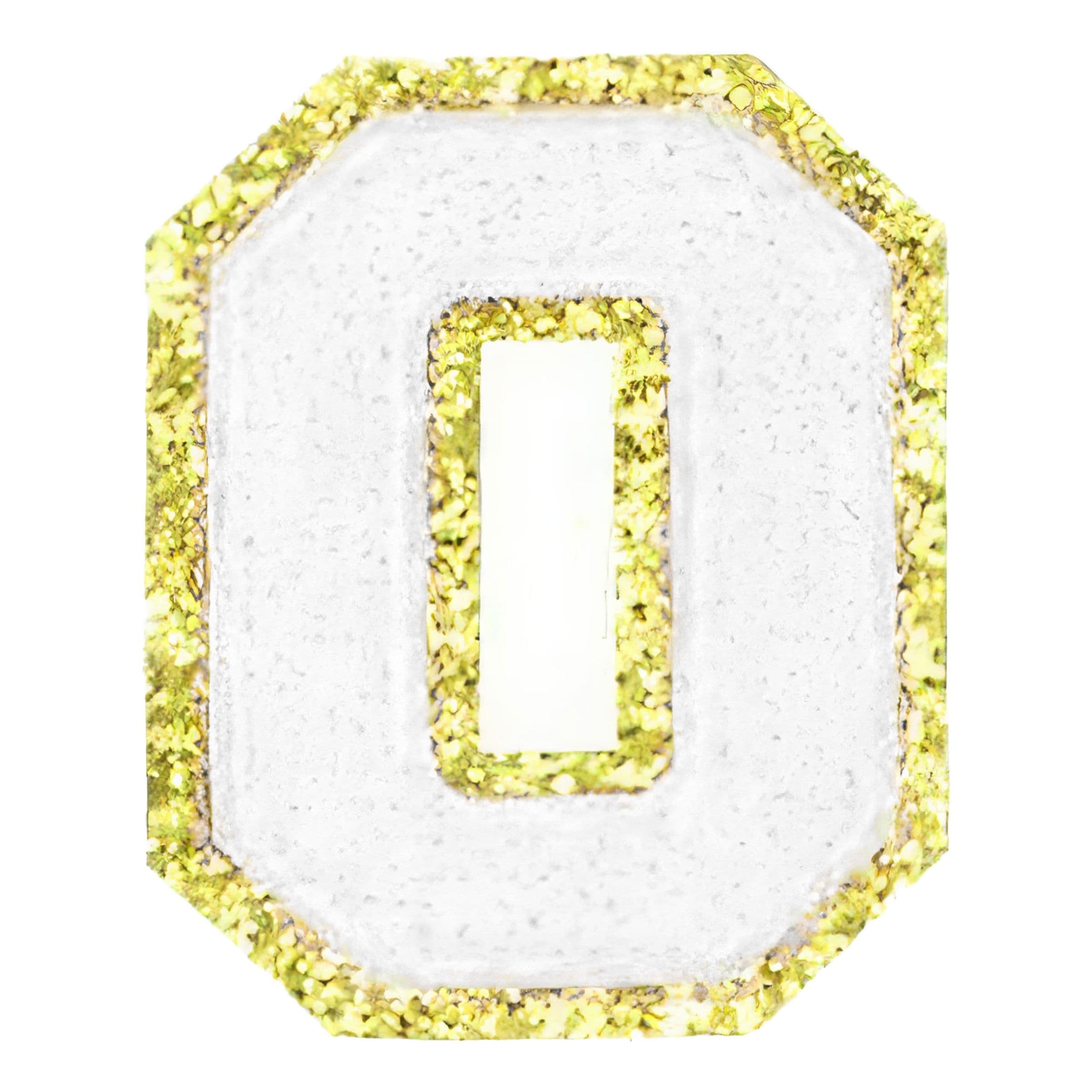 Valkoinen Kirjainkangasmerkki - Kirjain O – Catsson