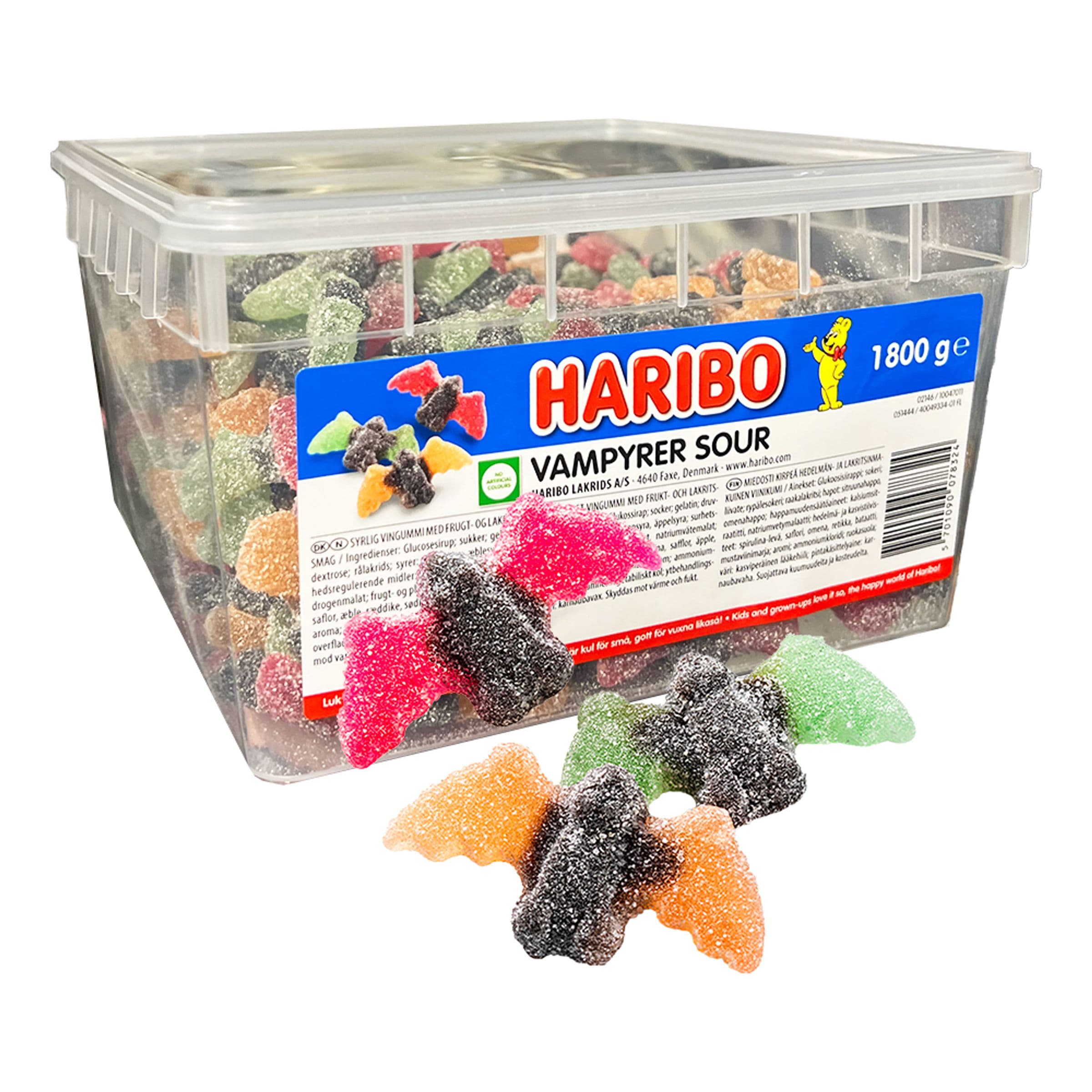 Haribo Vampyrer Sour Suurpakkaus - 1,8 kg