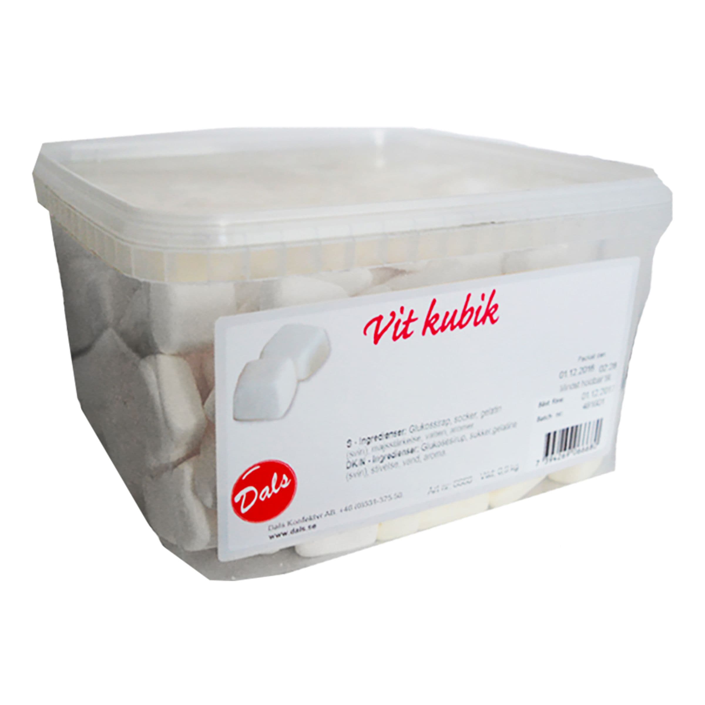 Dals Vit Kubik Suurpakkaus - 1,8 kg