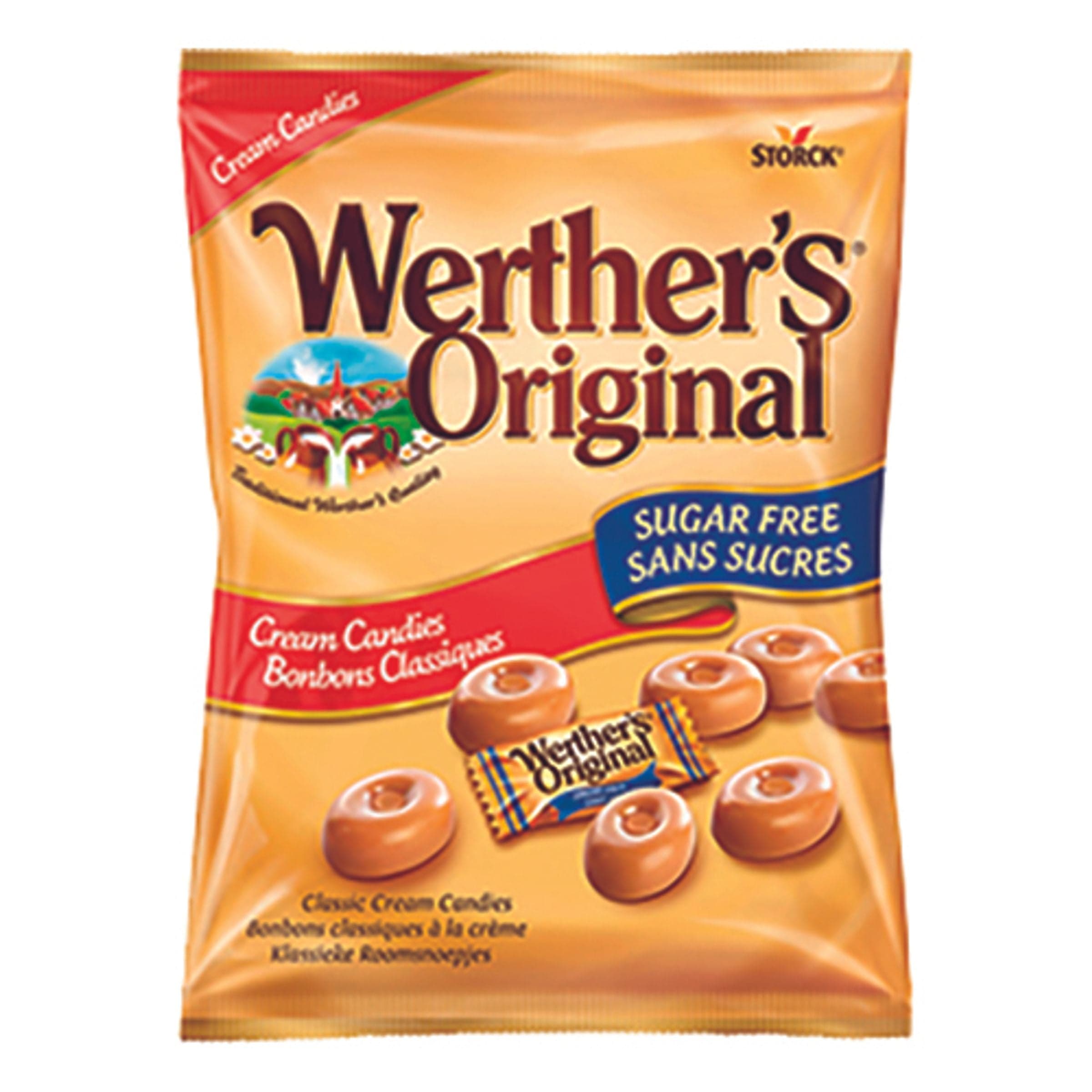 Werthers Original Sokeriton Pussi - 70 g – ERT Godis Singel