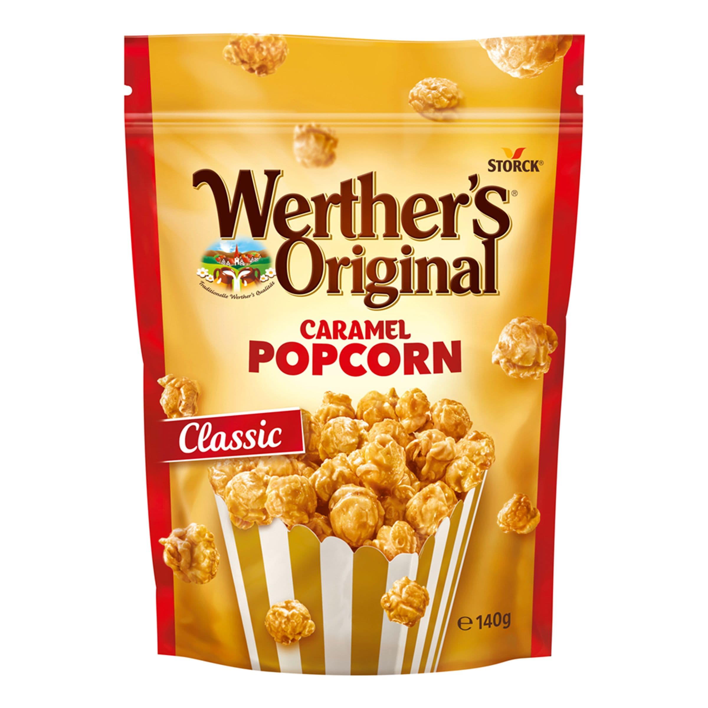 Werthers Popcorn Classic Pussi - 140 g