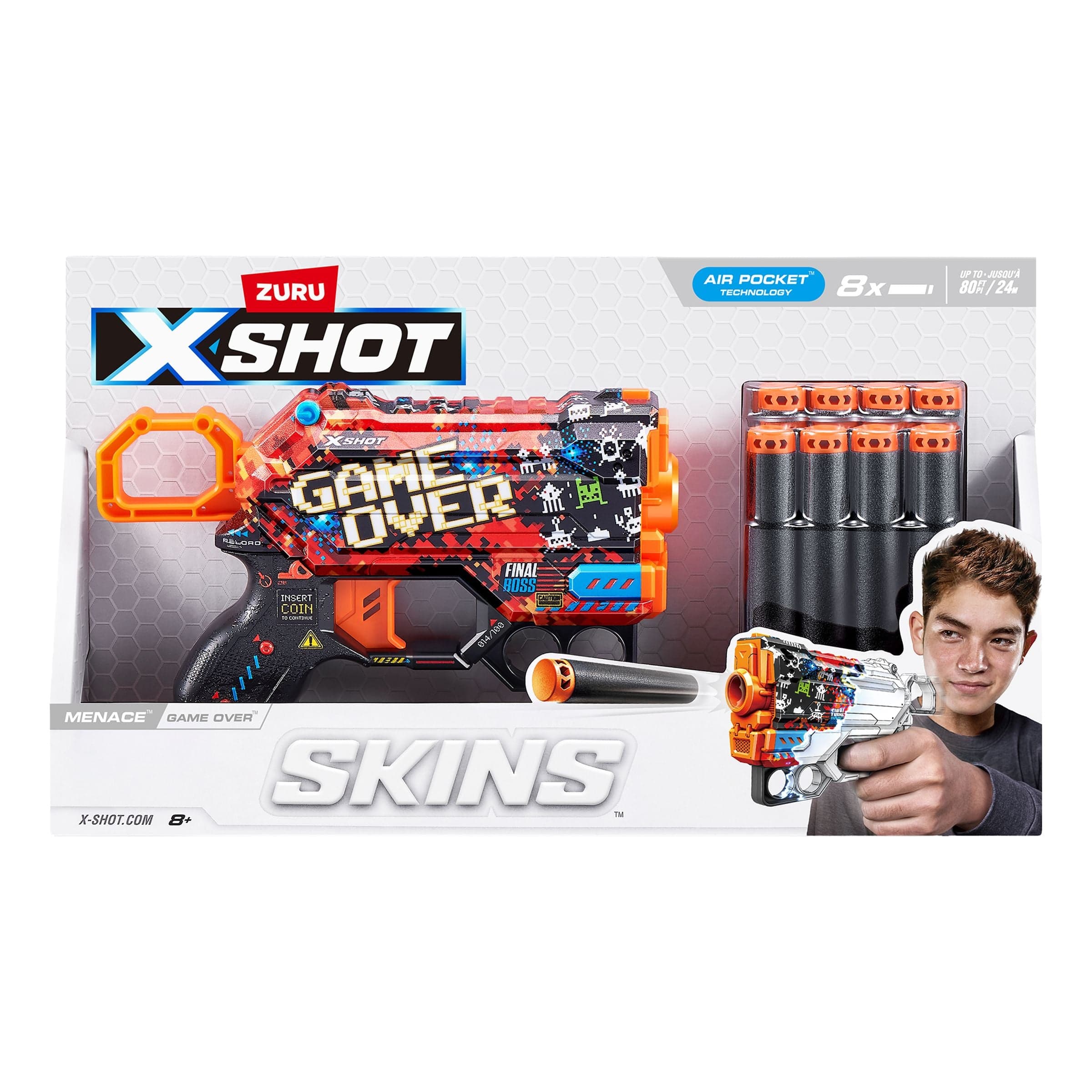 X-Shot Skins Menace -vaahtonuijapyssy