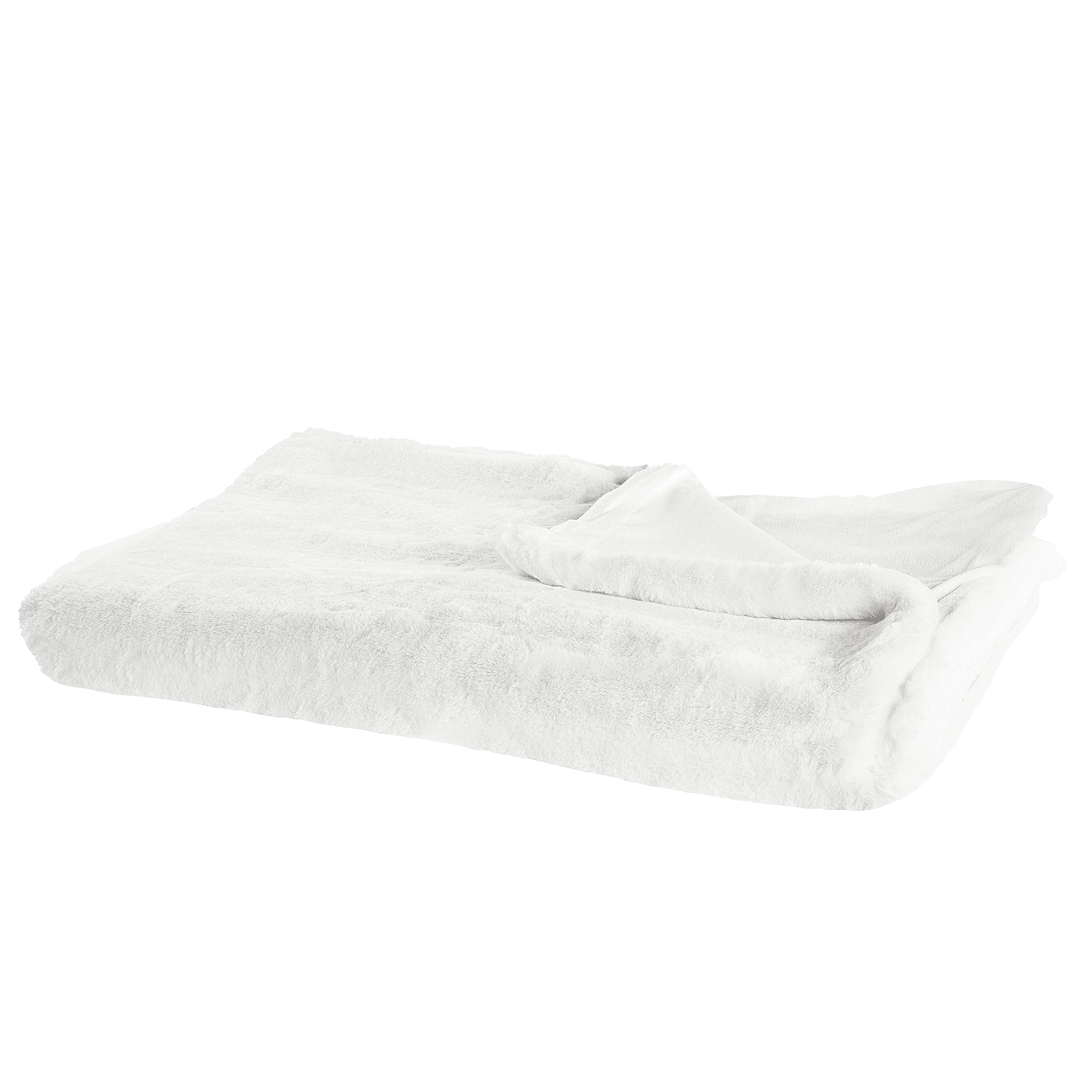 Torkkupeitto CHAAB 200 x 220 cm Luonnonvalkoinen – Beliani
