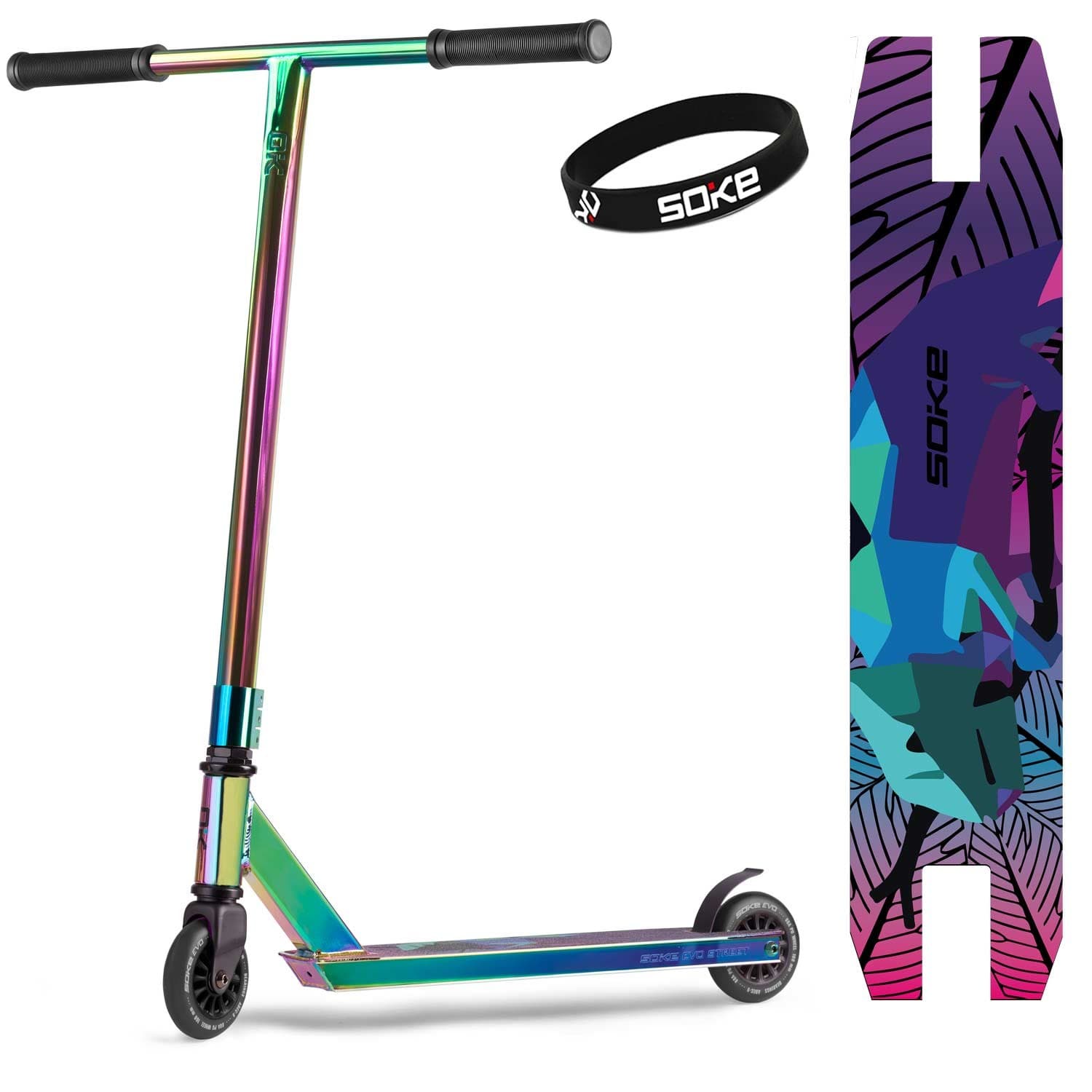 SOKE EVO Neochrome Street Performance -skootteri