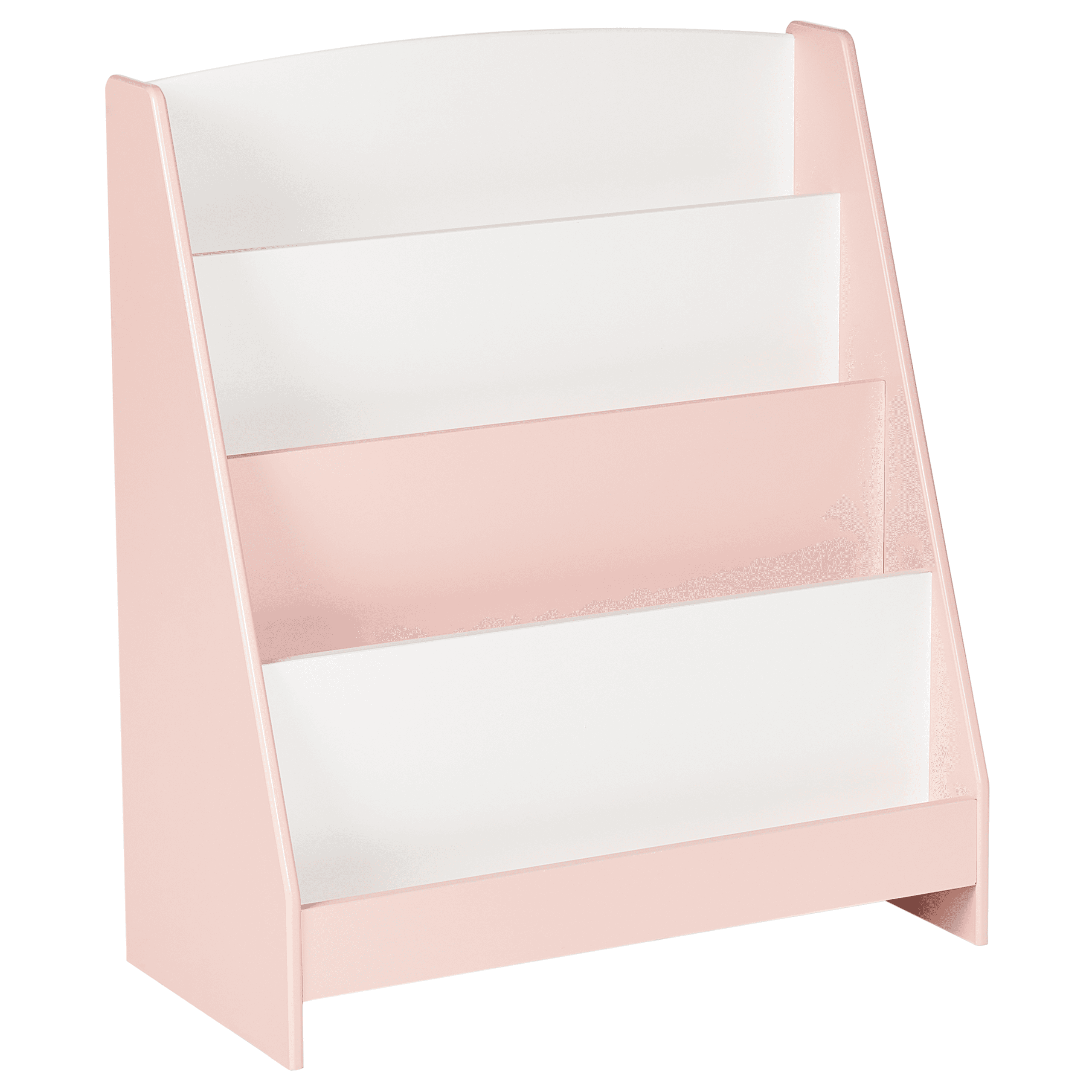 Kirjahylly 4-tasoinen LILOET 70 cm Pastellipinkki