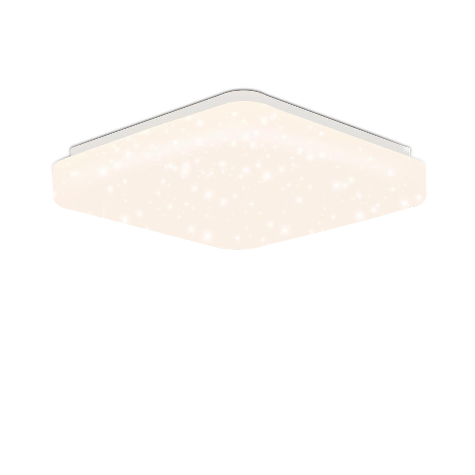 NETTLIFE LED - kattovalaisin, makuuhuoneeseen 21cm tähtitaivaslamppu, 15 W, neliönmuotoinen Keittiö, neutraalin valkoinen – Nettlife