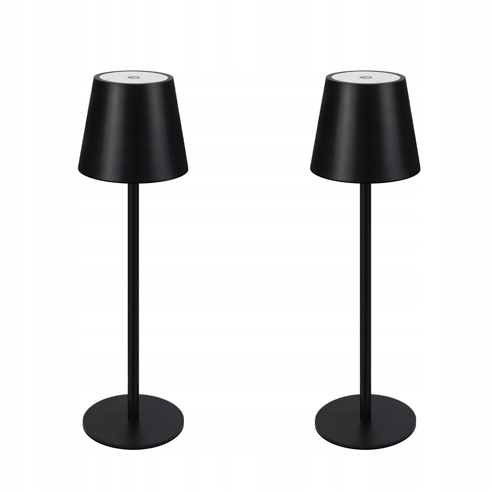 NETTLIFE Paristokäyttöinen pöytävalaisin, Langaton yövalaisin - 2600mha LED-pöytävalaisin, 2 kpl ladattavaa kosketushimmennettävää USB-liitäntää – Nettlife