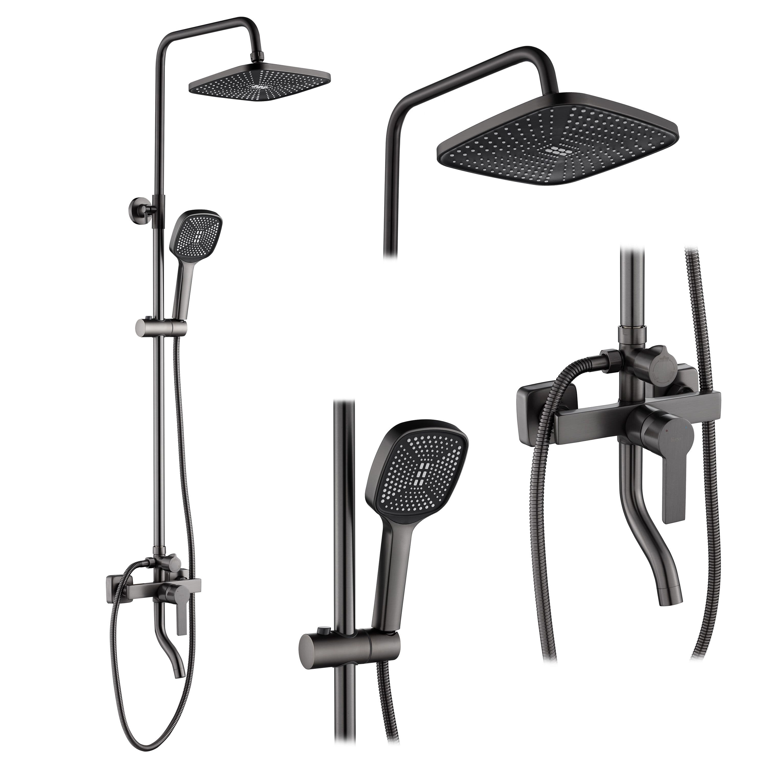 REA suihkusetti MY2021-77H ARGUS titaani, 150X43, 5X144CM