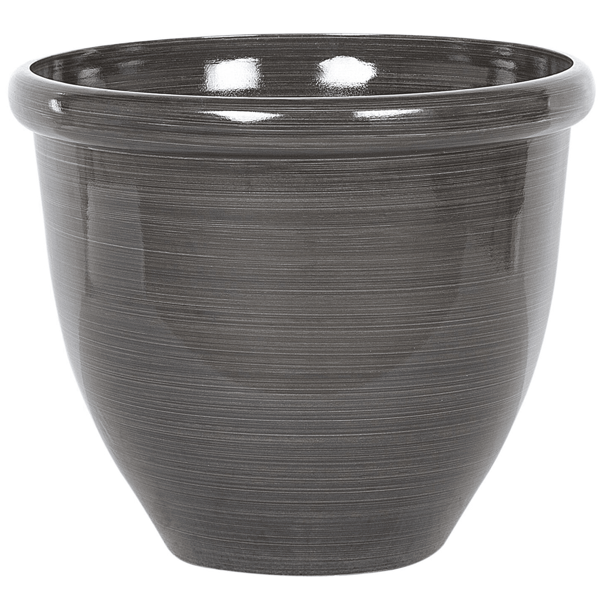 Kukkaruukku TESALIA 49 cm Ruskea – Beliani