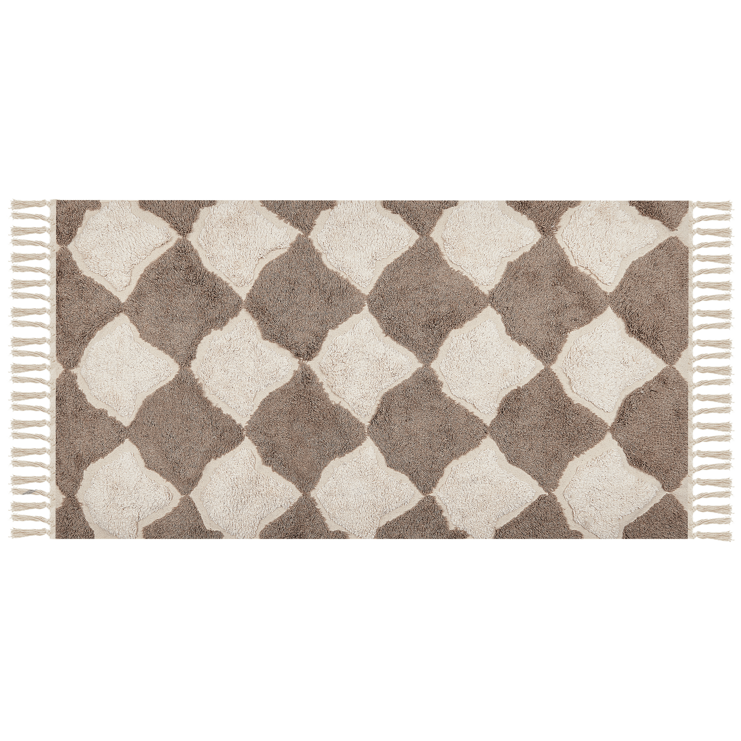 Matto SINOP Beige 80 x 150 cm puuvilla