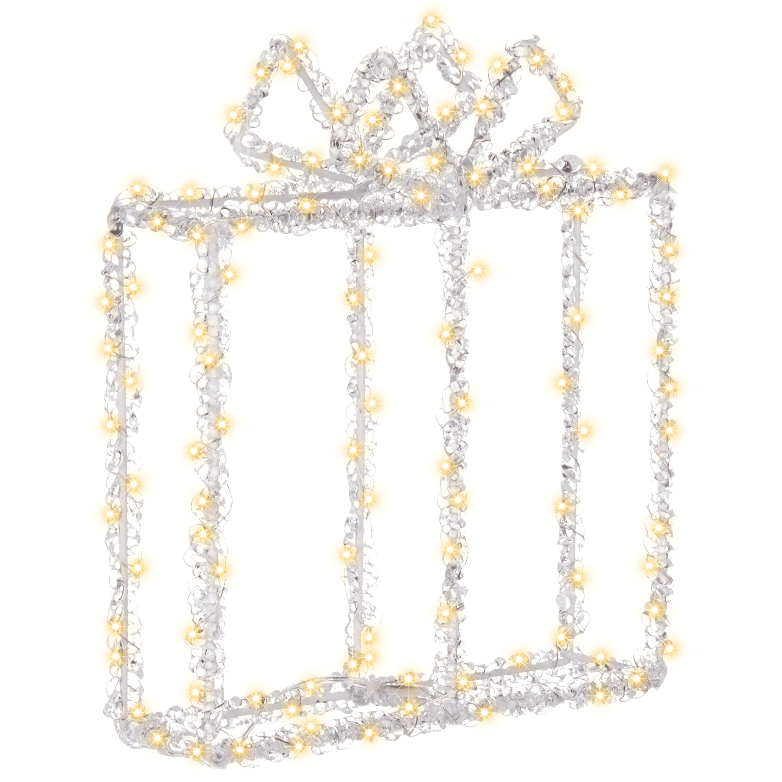 Ulkokoriste LED-valo KEMI Joululahja 25 cm Valkoinen – Beliani