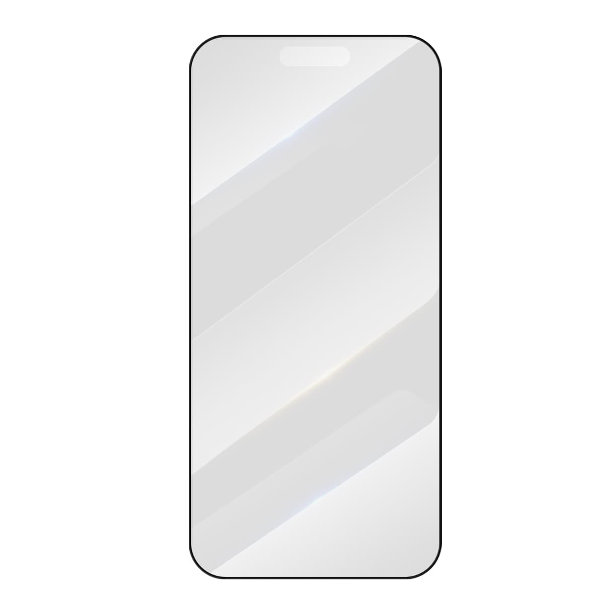 Karkaistu 9H+ -lasisuojus iPhone 16 Pro Max:lle Heijastamaton 2,5D – Force Glass