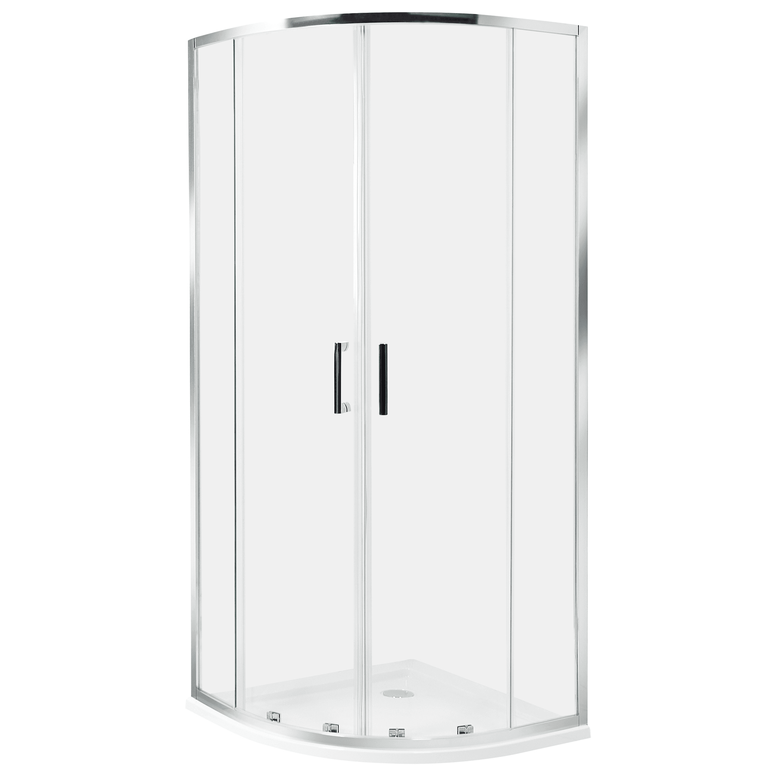 Suihkunurkka JUKATAN 80 x 80 x 185 cm Hopea