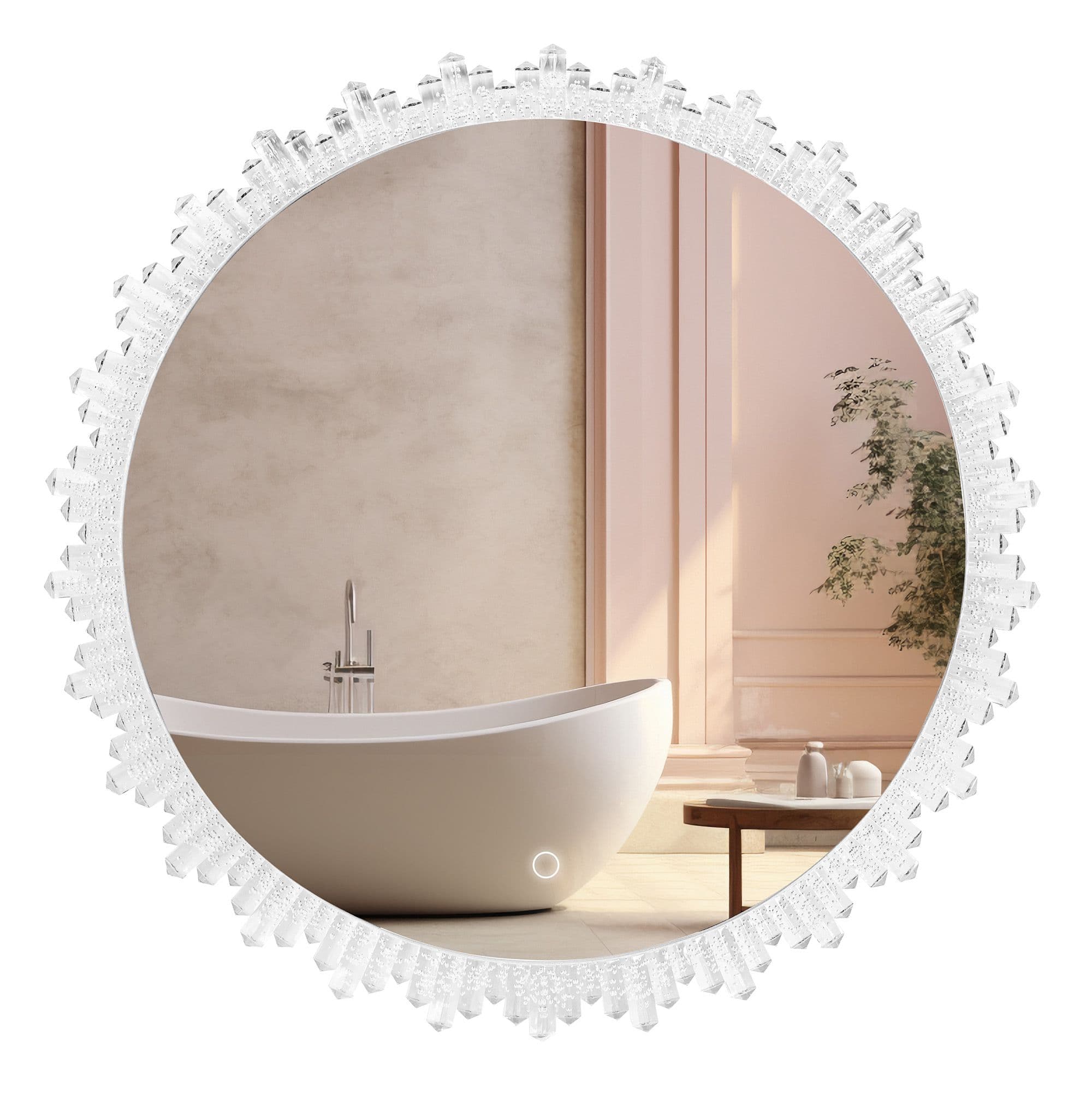 TUTUMI LED-seinäpeili YH-3564 60 läpinäkyvä, 60x60x2cm – Tutumi