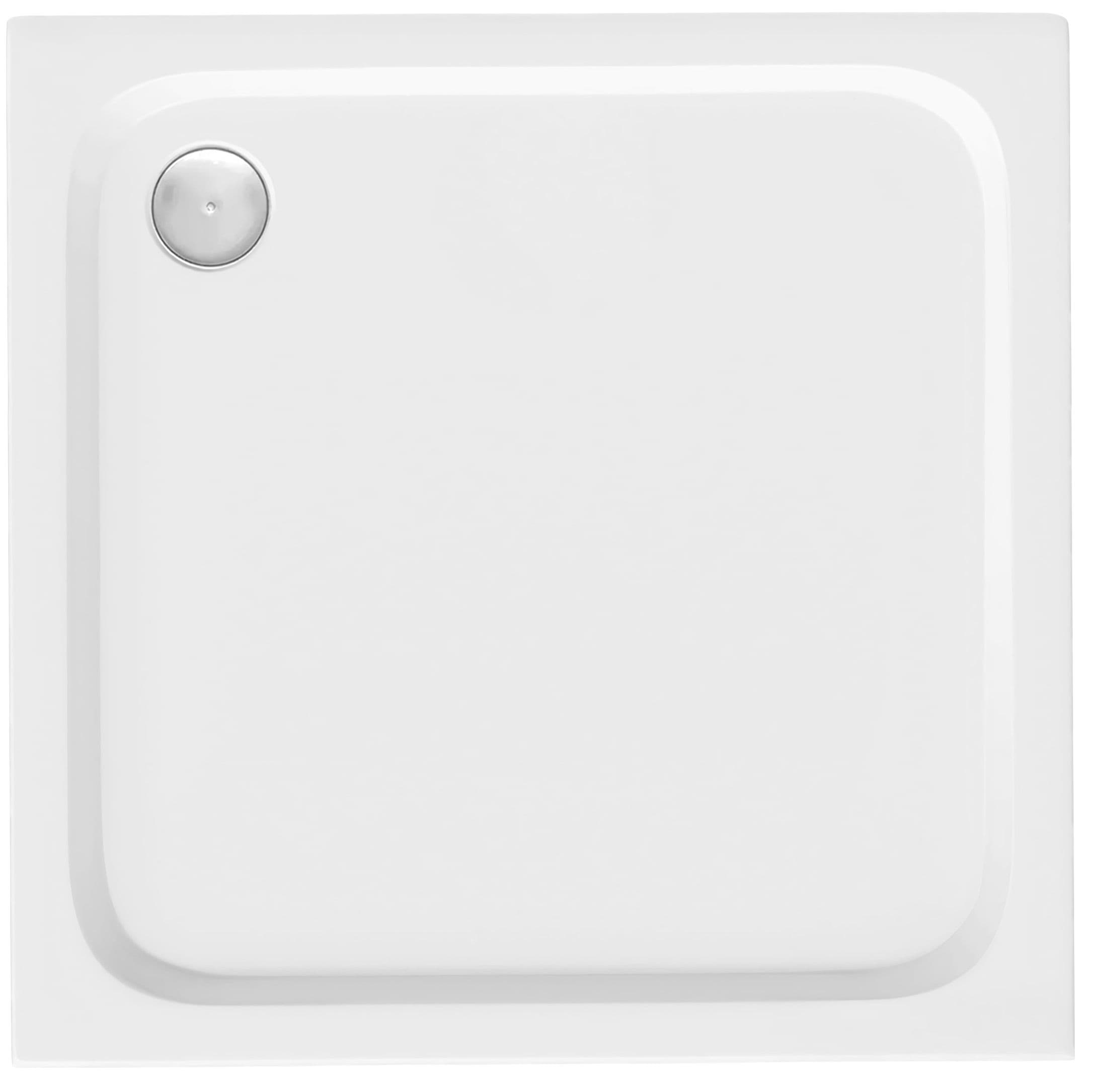 REA suihkuallas Belmond 90x90 valkoinen, 90X90X5,5CM