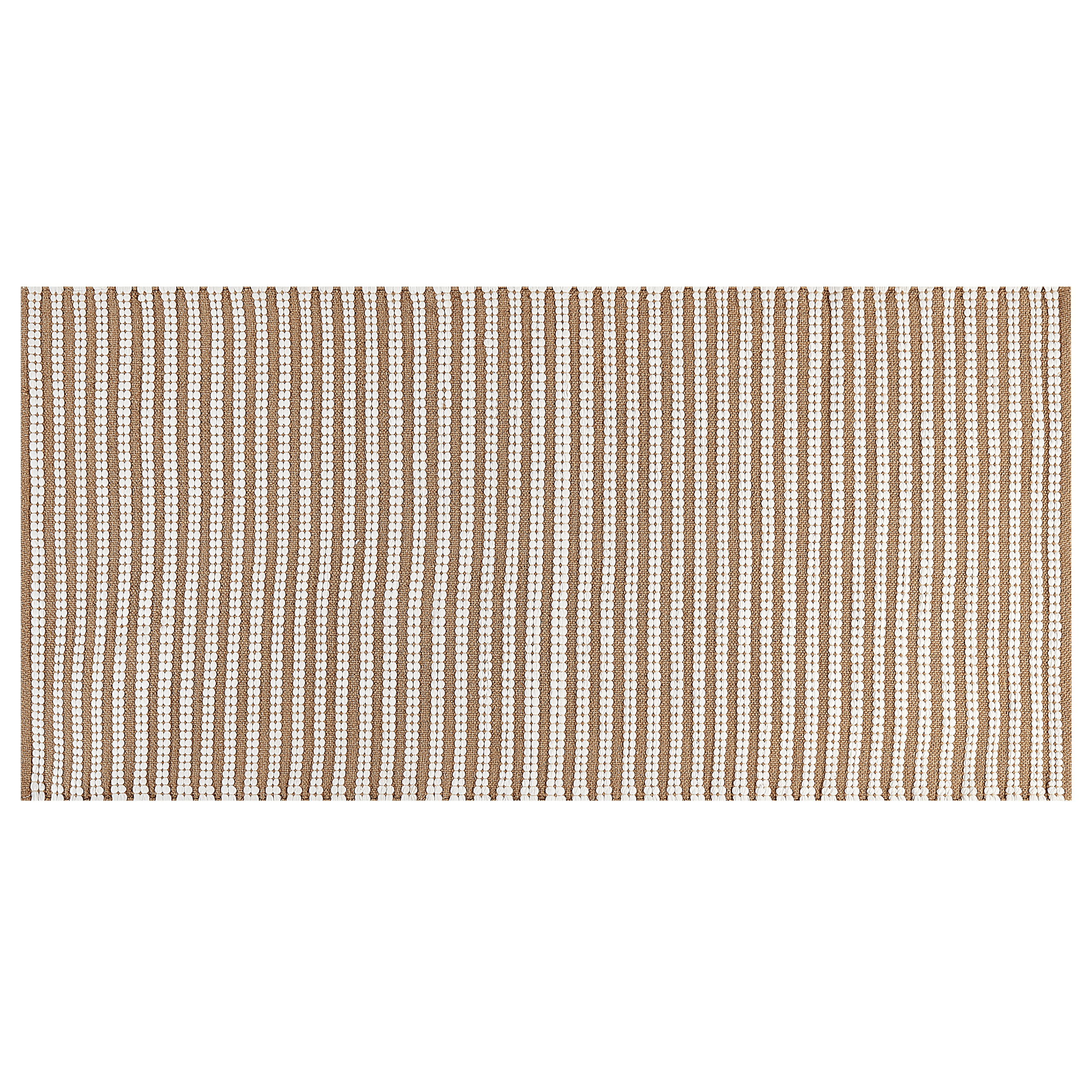 Matto SOFULU Ruskea 80 x 150 cm puuvilla