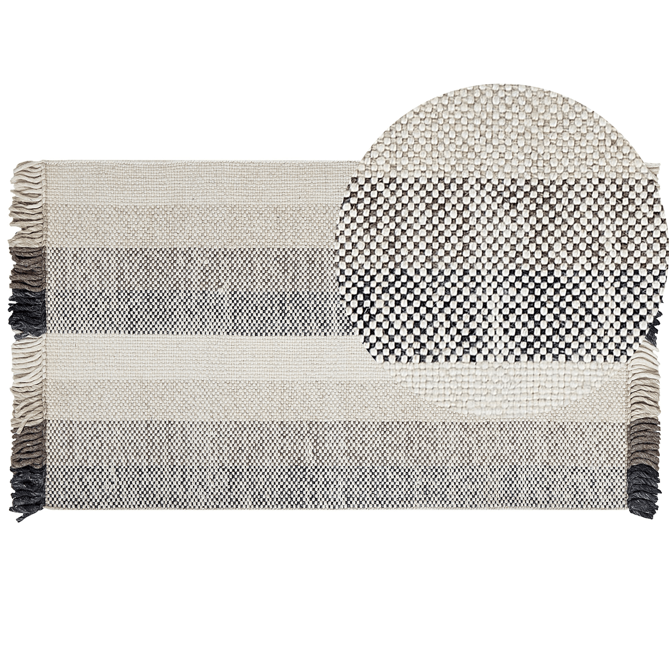 Matto EMIRLER Valkoinen 80 x 150 cm villa