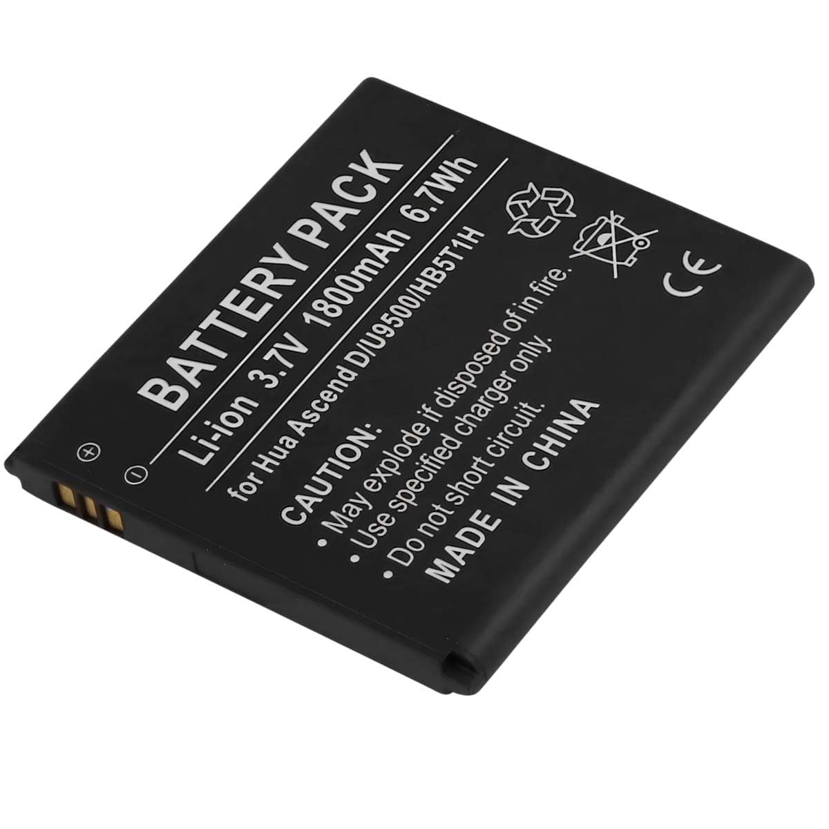 Akku älypuhelimeen Huawei Ascend D Quad XL Li-ion 3.7V 1800mAh 6.7Wh – Avizar