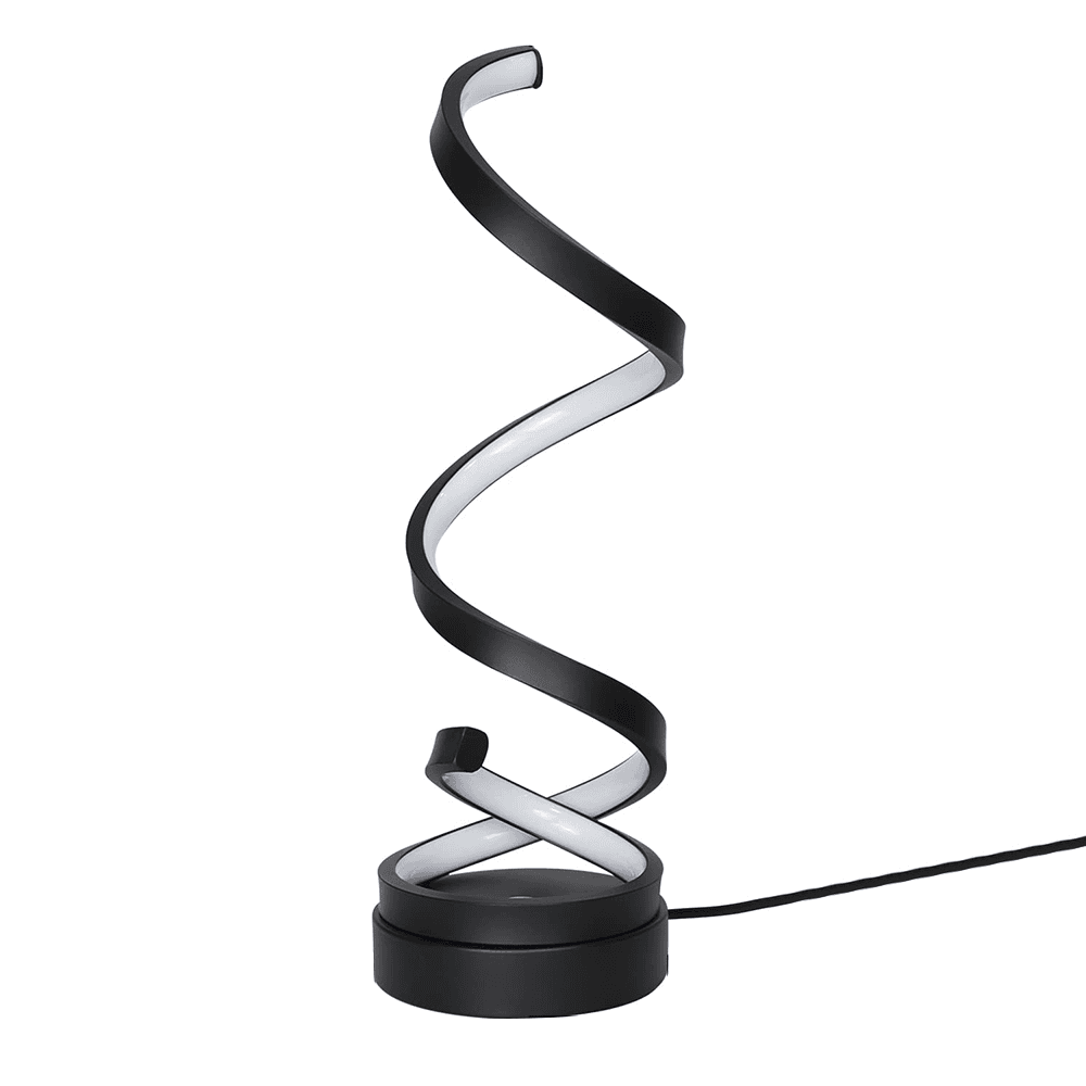 NETTLIFE Kosketusyövalaisin,Himmennettävä,LED - pöytävalaisin,12W,Moderni,1,6M,Musta,Design – Nettlife