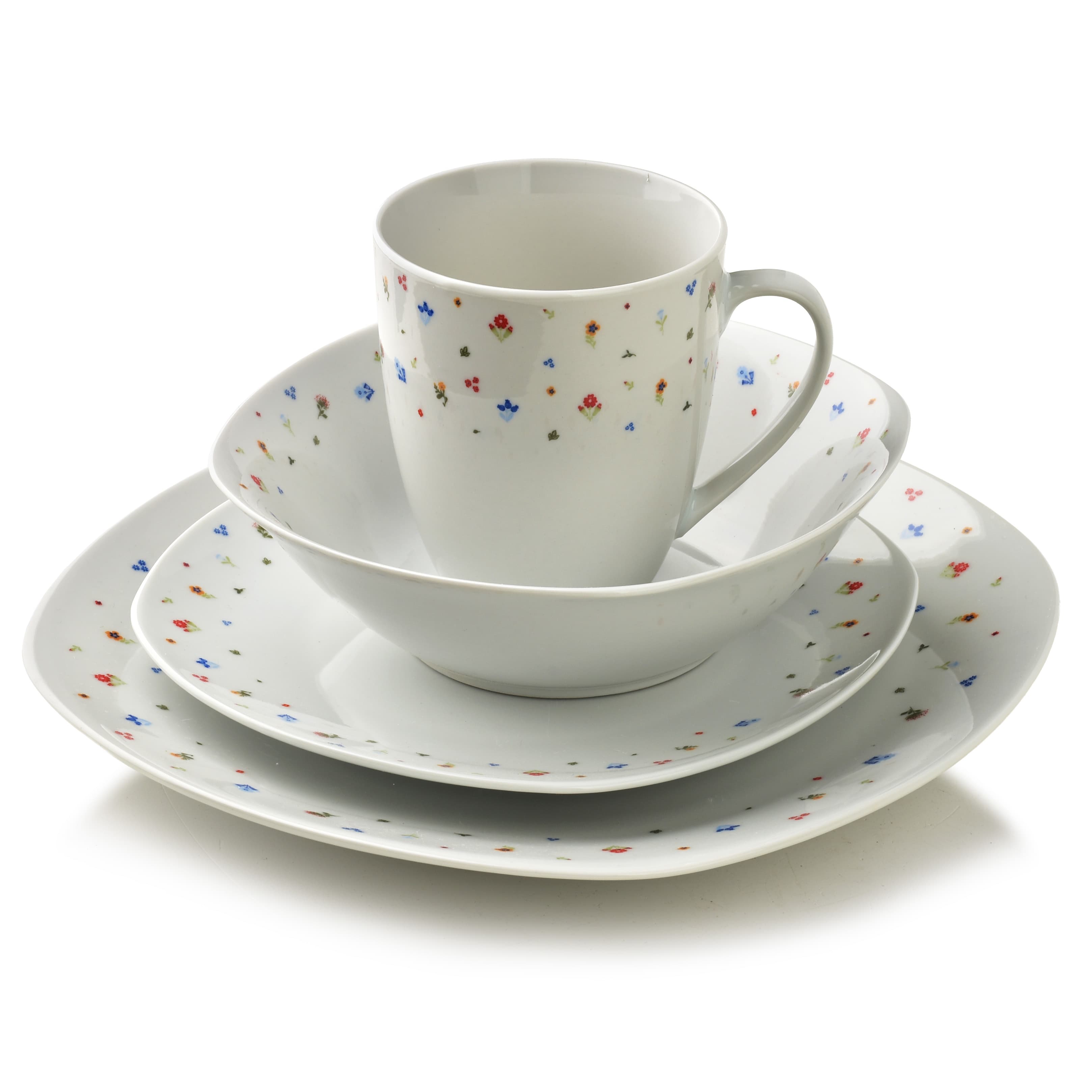 Astiasto posliini Affekdesign LEA MINI 25,5 cm violetti 16 osaa – MONDEX