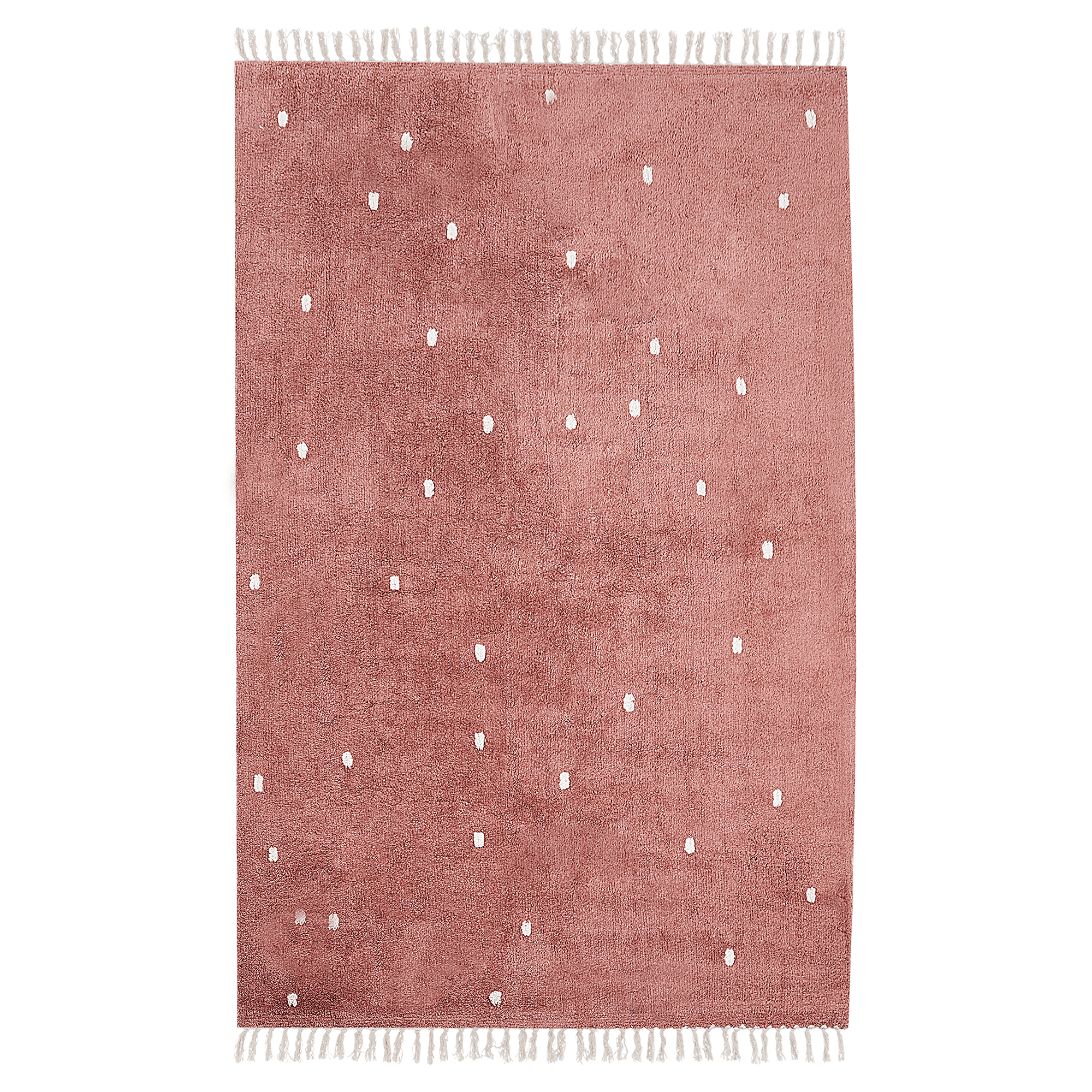 Matto ASTAF Vaalea punainen 140 x 200 cm puuvilla