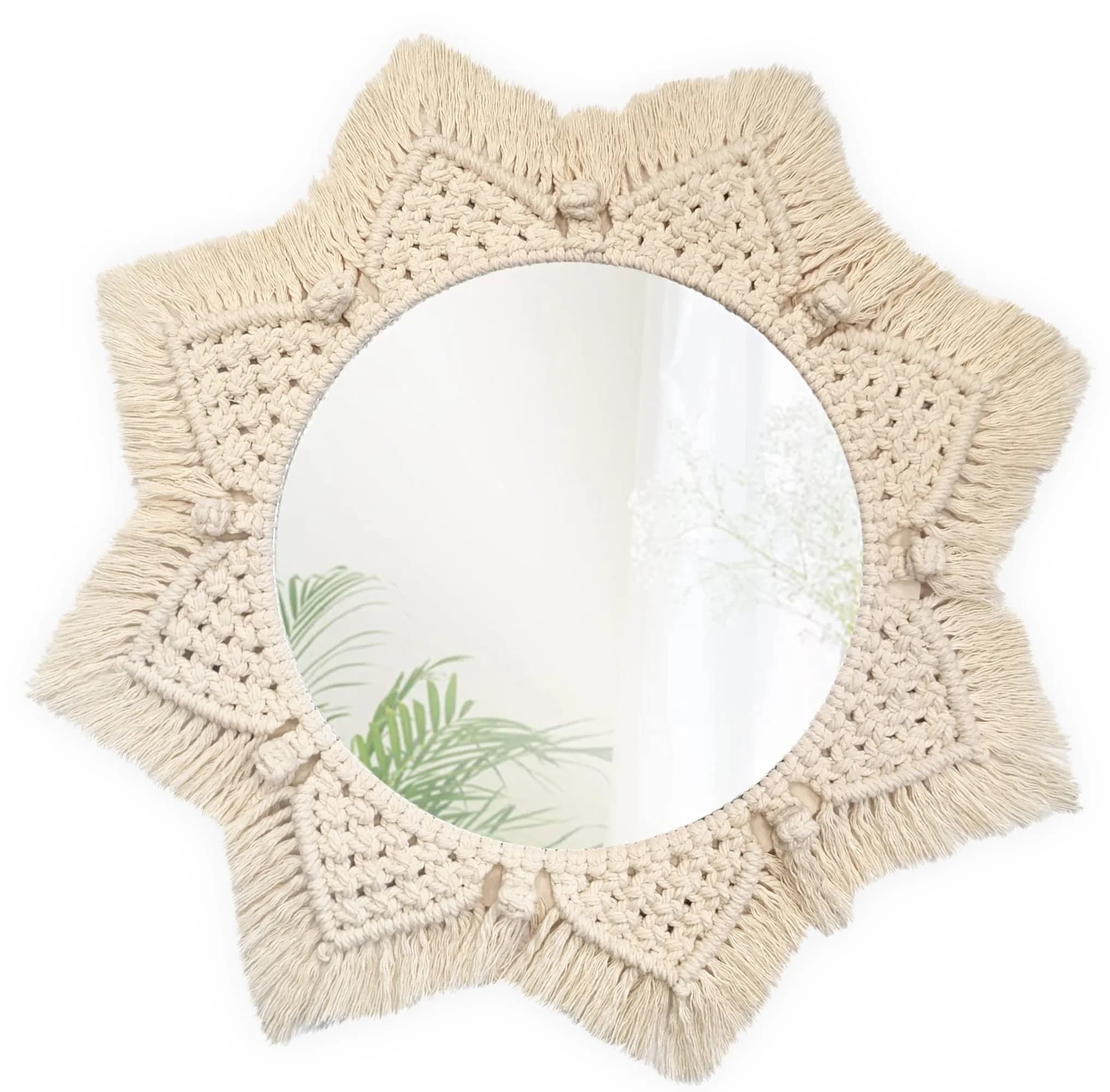 TOOLIGHT Peili Boho 322048 53Cm Beige, 55X55X1Cm