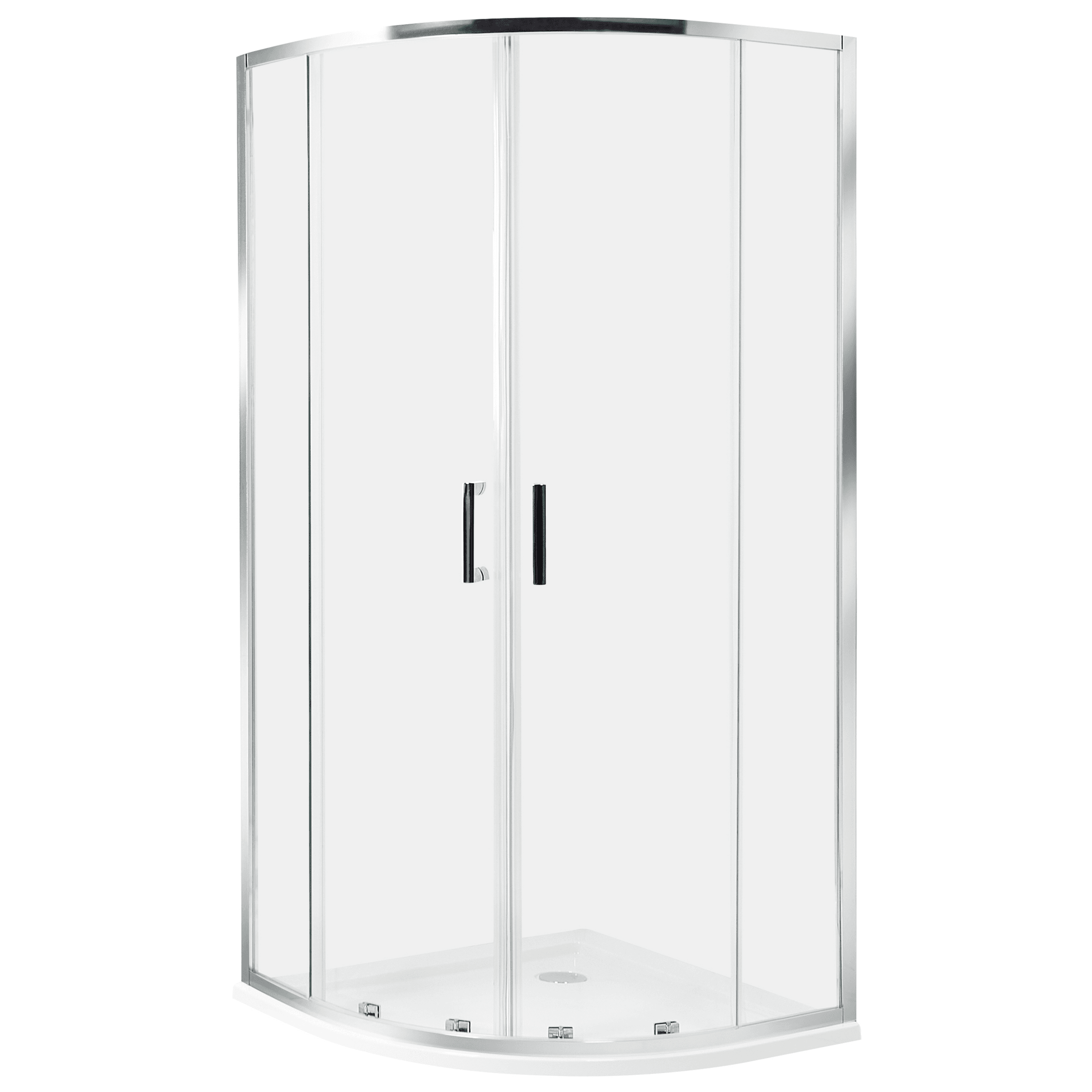 Suihkunurkka JUKATAN 90 x 90 x 185 cm Hopea