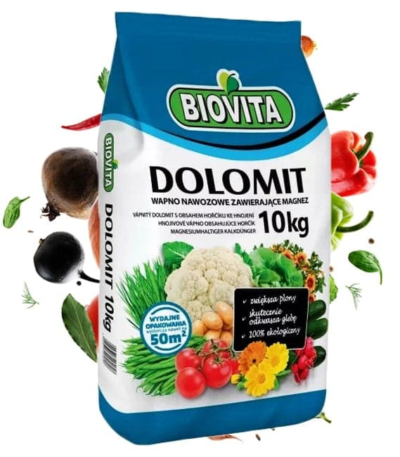 Dolomiittikalsium-magnesiumlannoite 10kg – BIOVITA