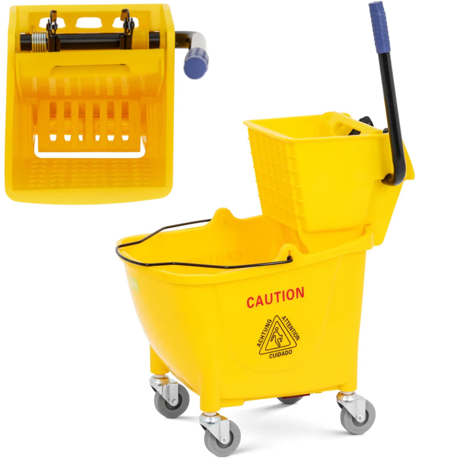 Lattianpuhdistuskärry puristimella 32 l – Ulsonix