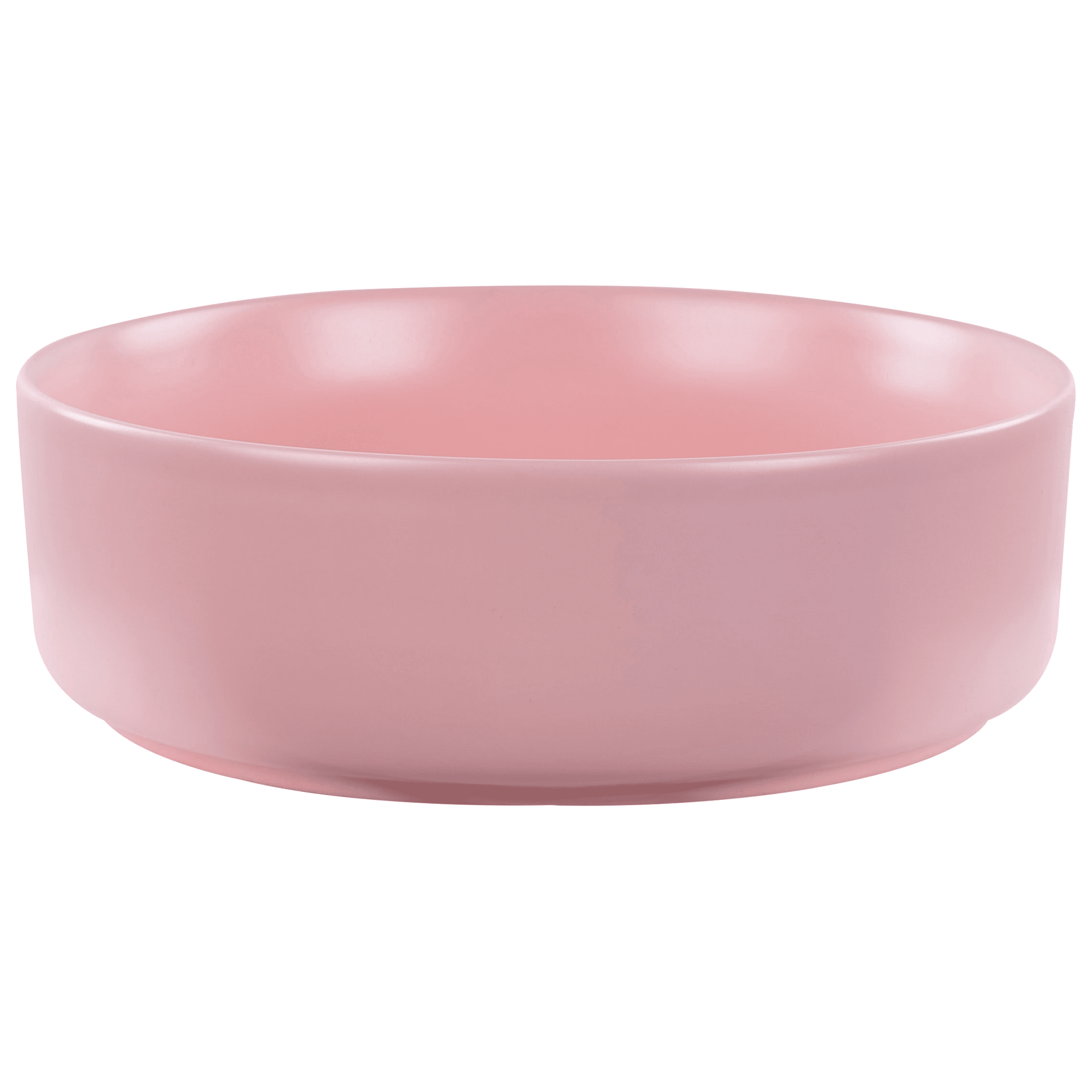 Pesuallas tason päälle GUDAR ⌀ 37 cm keramiikka Vaaleanpunainen