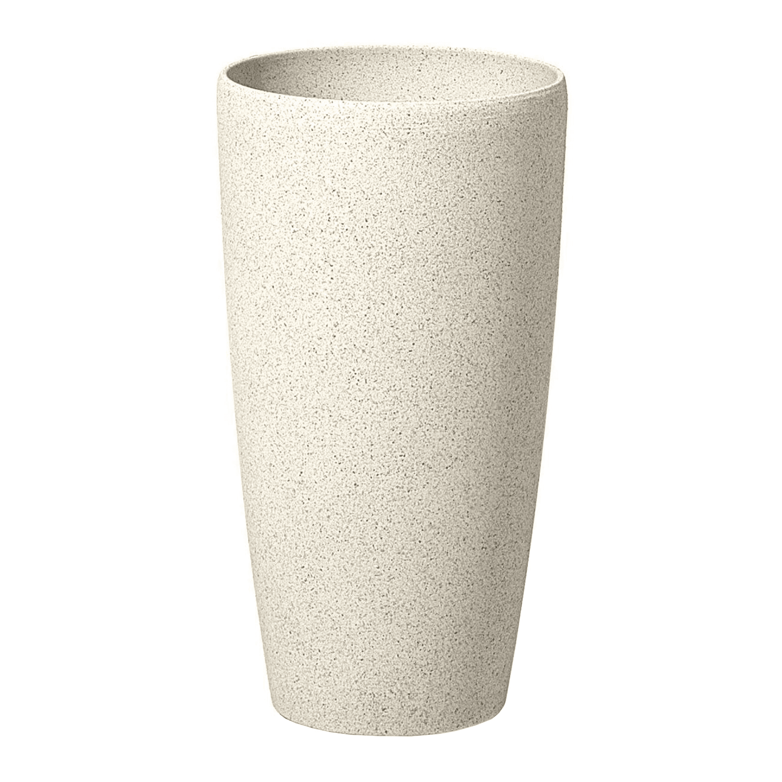 Kukkaruukku ABDERA 23 cm Vaaleanbeige – Beliani