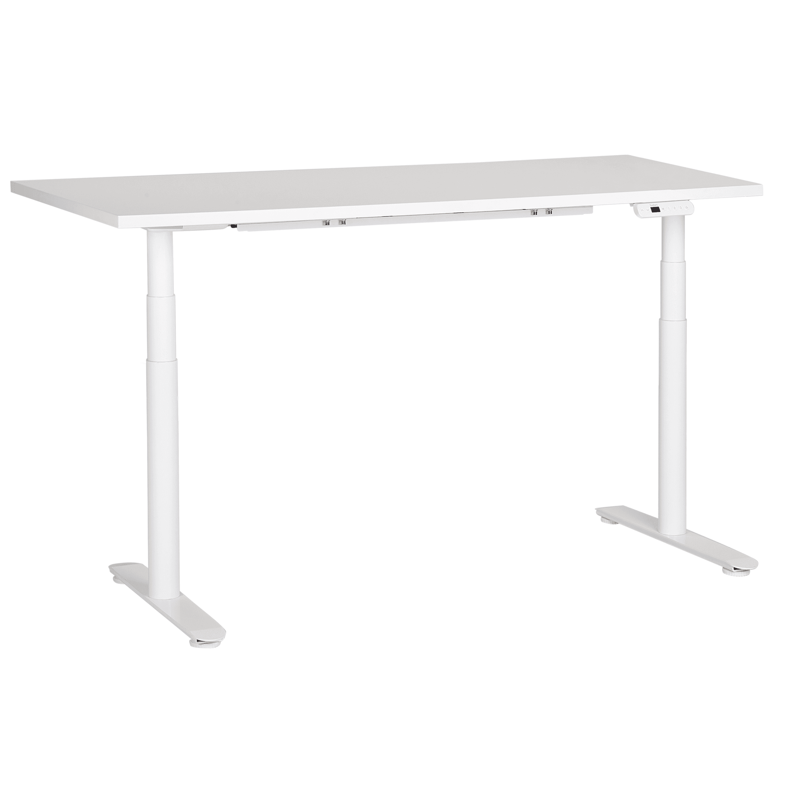 Sähkösäädettävä työpöytä DESTINAS Valkoinen 160 cm 72 cm