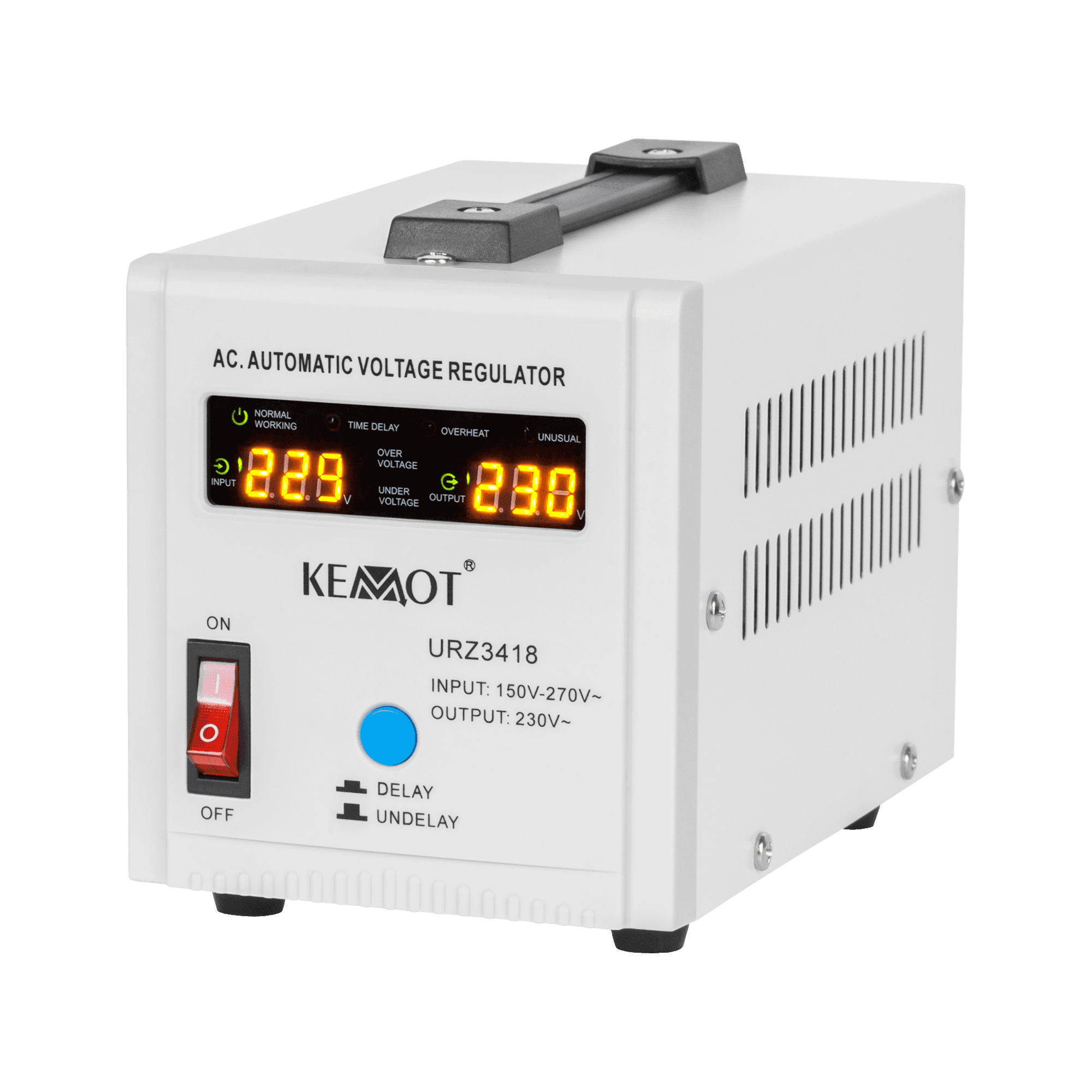 KEMOT SER-500 automaattinen jännitteenvakaaja – KEMOT