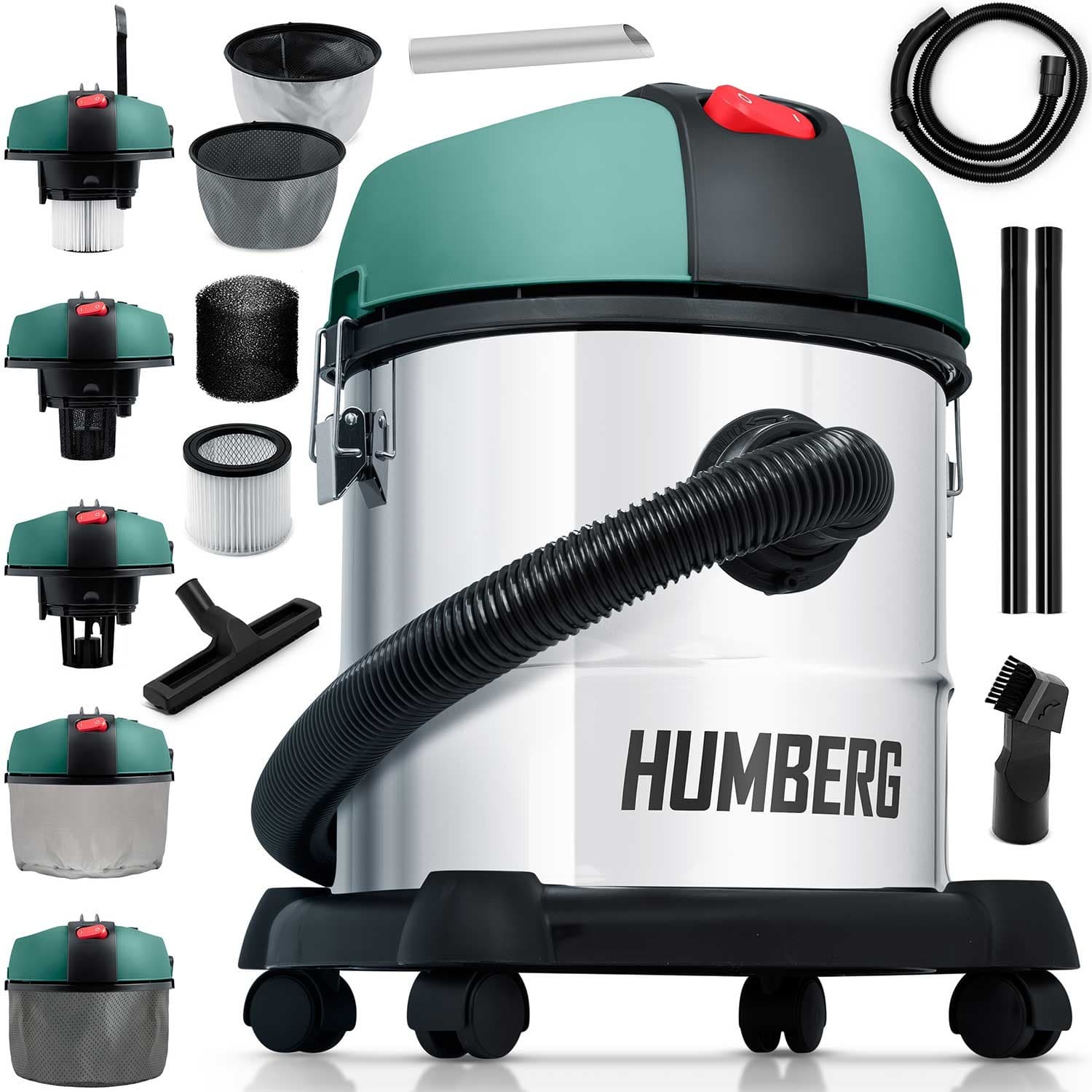 Teollisuusimuri 20L 1200W HM-400 – Humberg