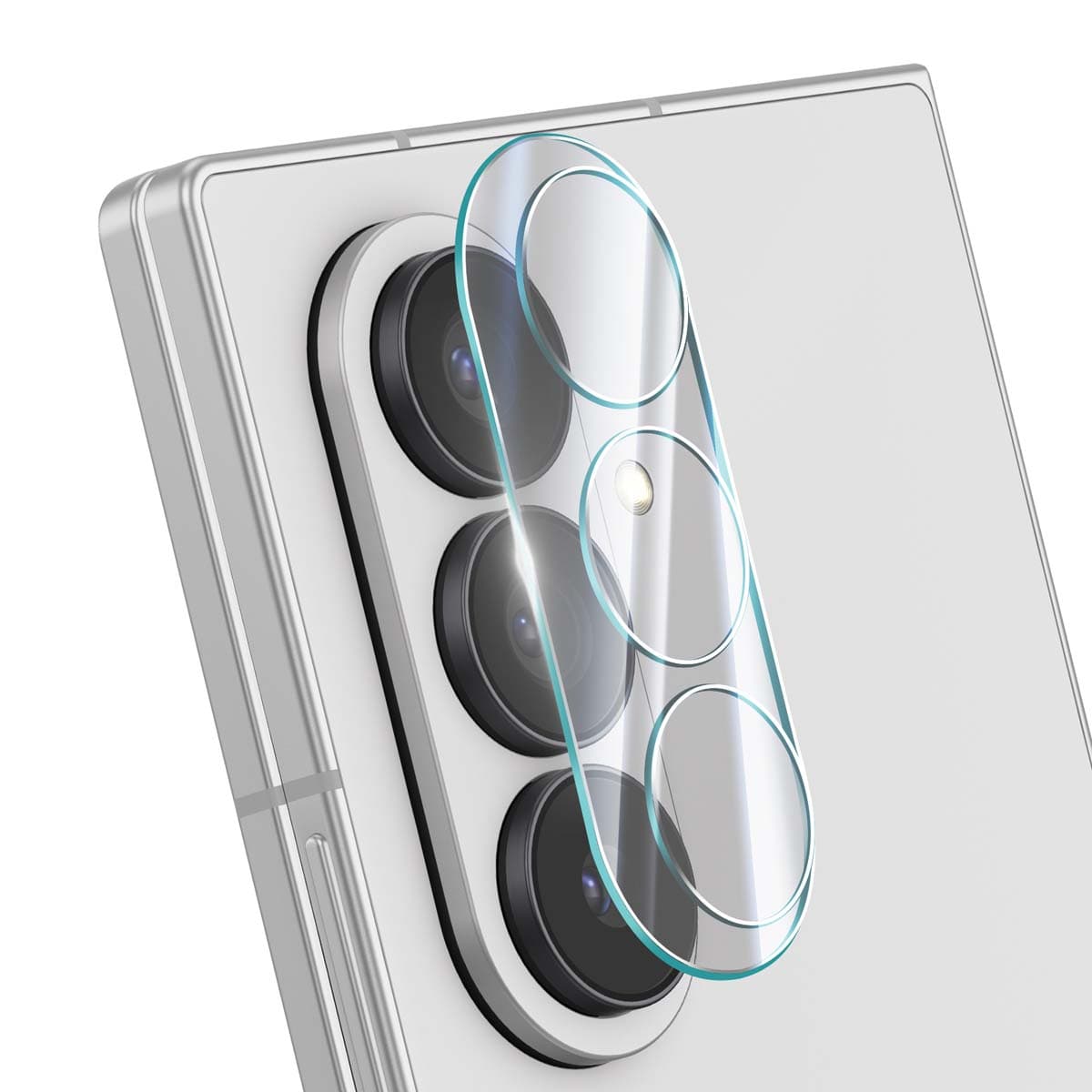 Kameran linssin panssarilasi Samsung Z Fold 7 kolmoiskameralle – Avizar