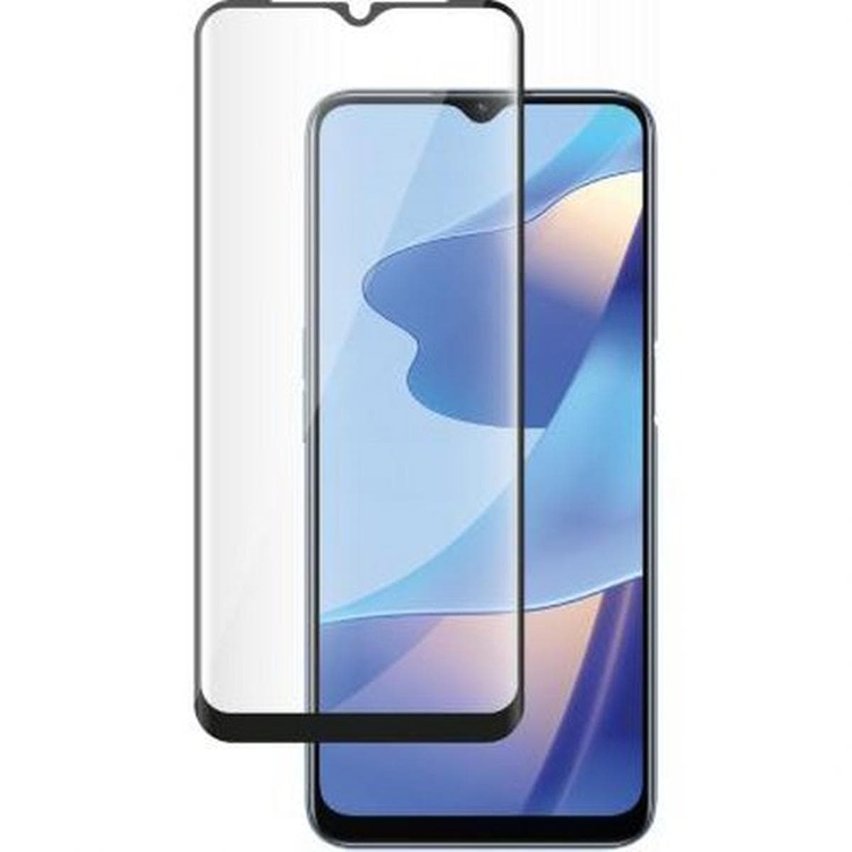 Näytönsuoja Oppo A54s / A16 / A16 Naarmuuntumaton Karkaistua Lasia 2.5D – Bigben Connected