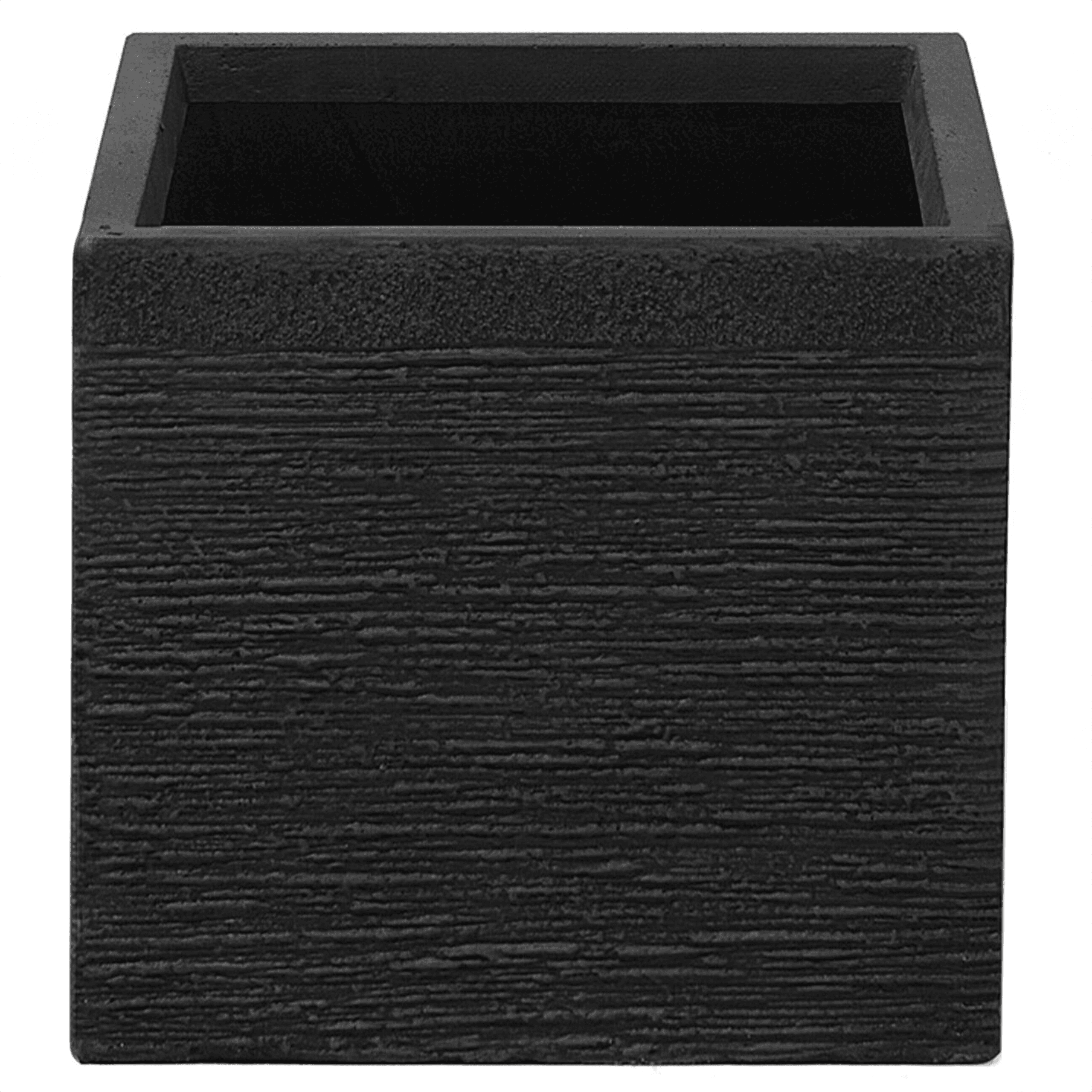 Kukkaruukku PAROS 30 cm Musta