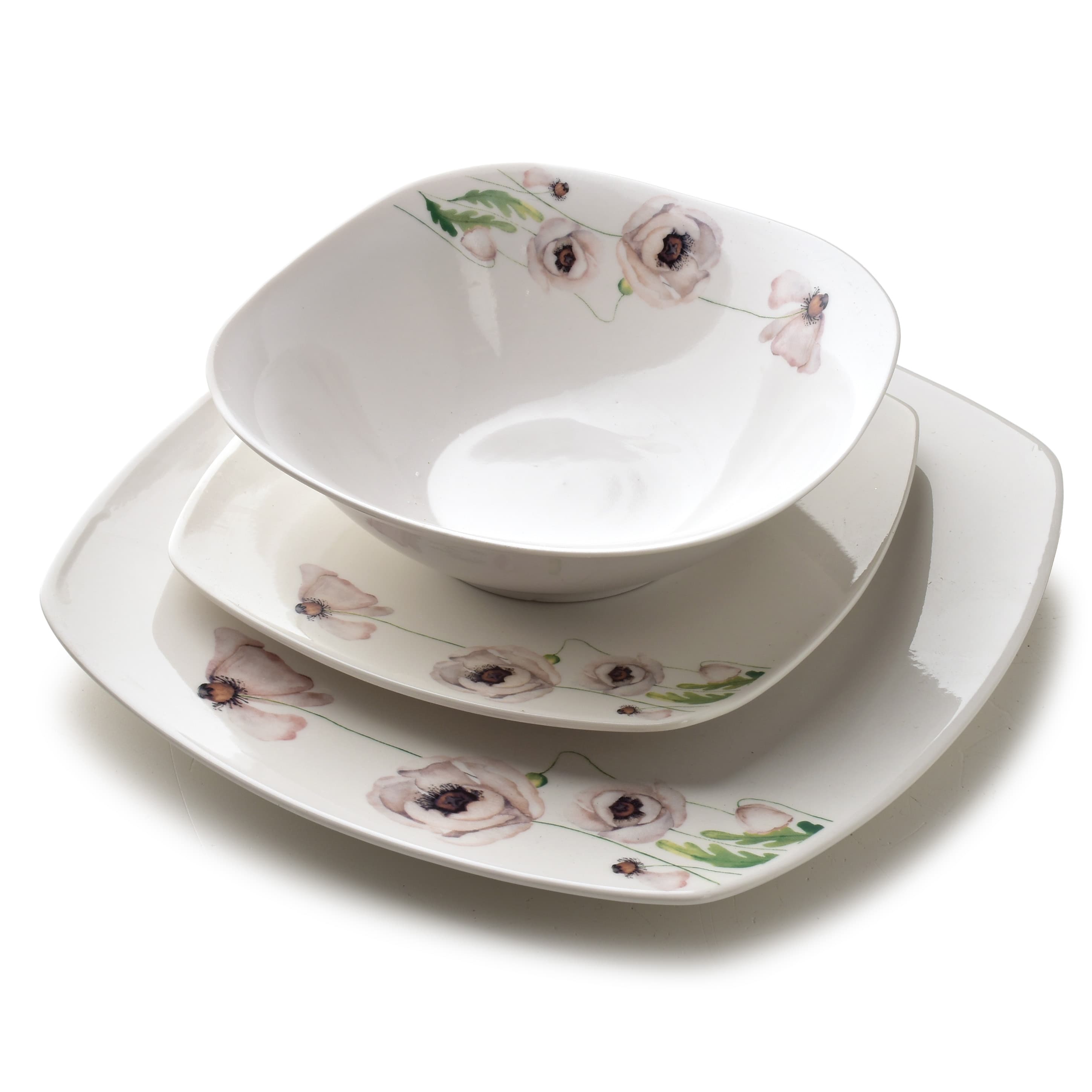 Astiasto Prima LEA Pink 16,5/18/24 cm vaaleanpunainen 18 osaa – MONDEX