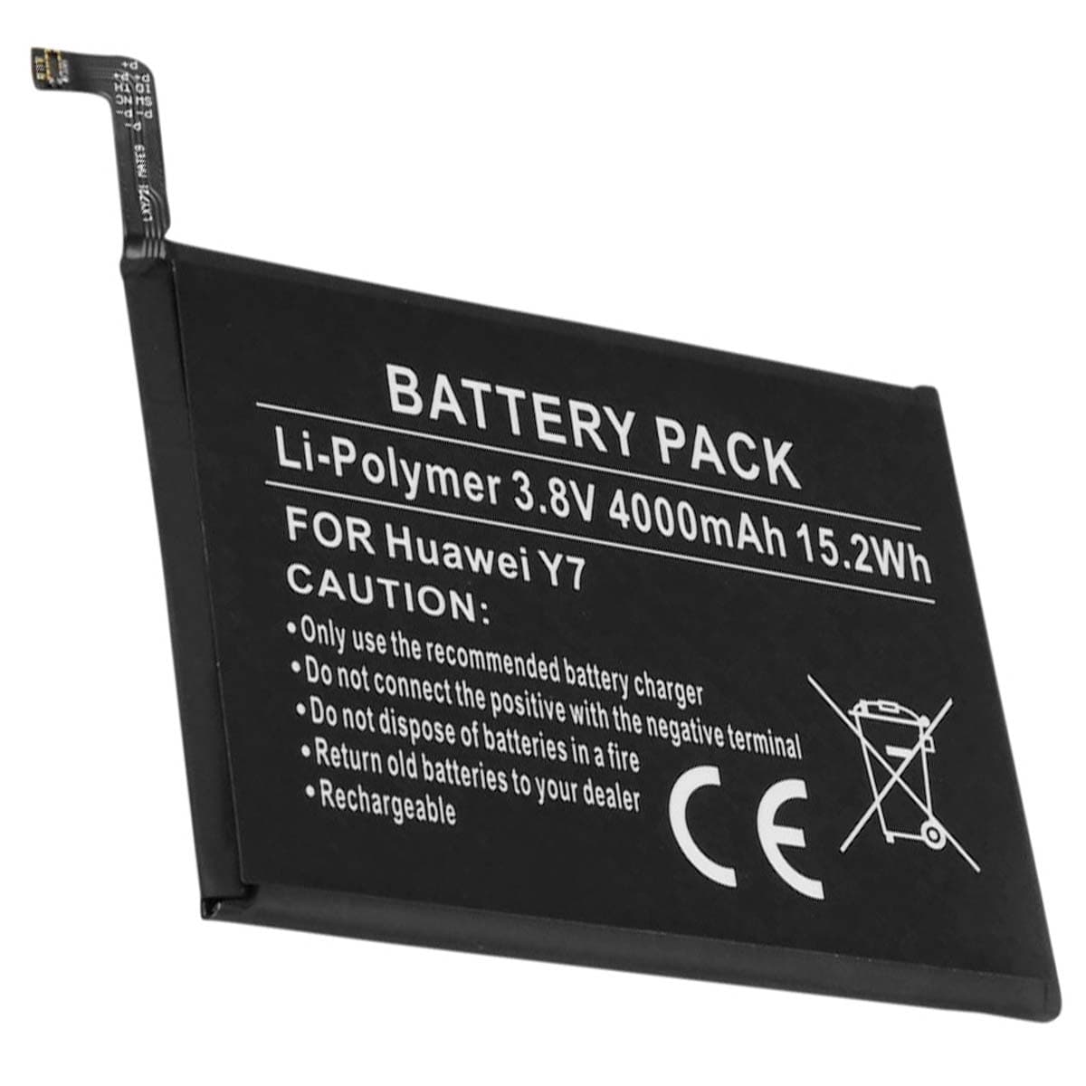 Akku älypuhelimeen Huawei Y7 / Y9 2019 Li-polymeeri 4000mAh 3.8V 15.2Wh – Avizar