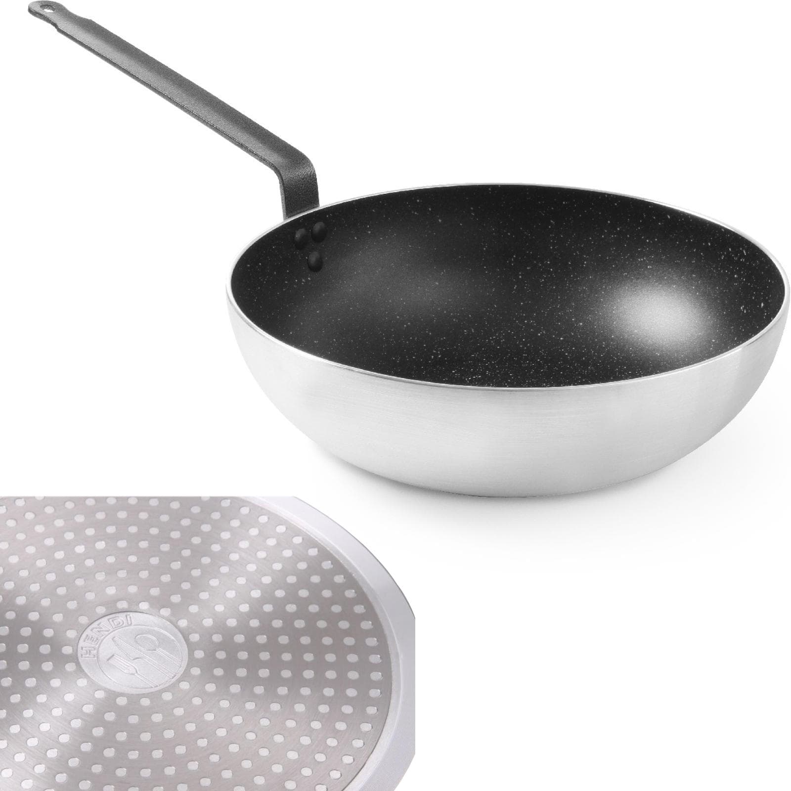 Marble Professional Wok-paistinpannu 3 L halkaisija 280 - Hendi 627730 – Hendi