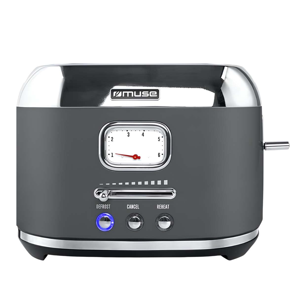 Leivänpaahdin 2 Viipaletta Ruostumaton Teräs Sulatus Toiminnot