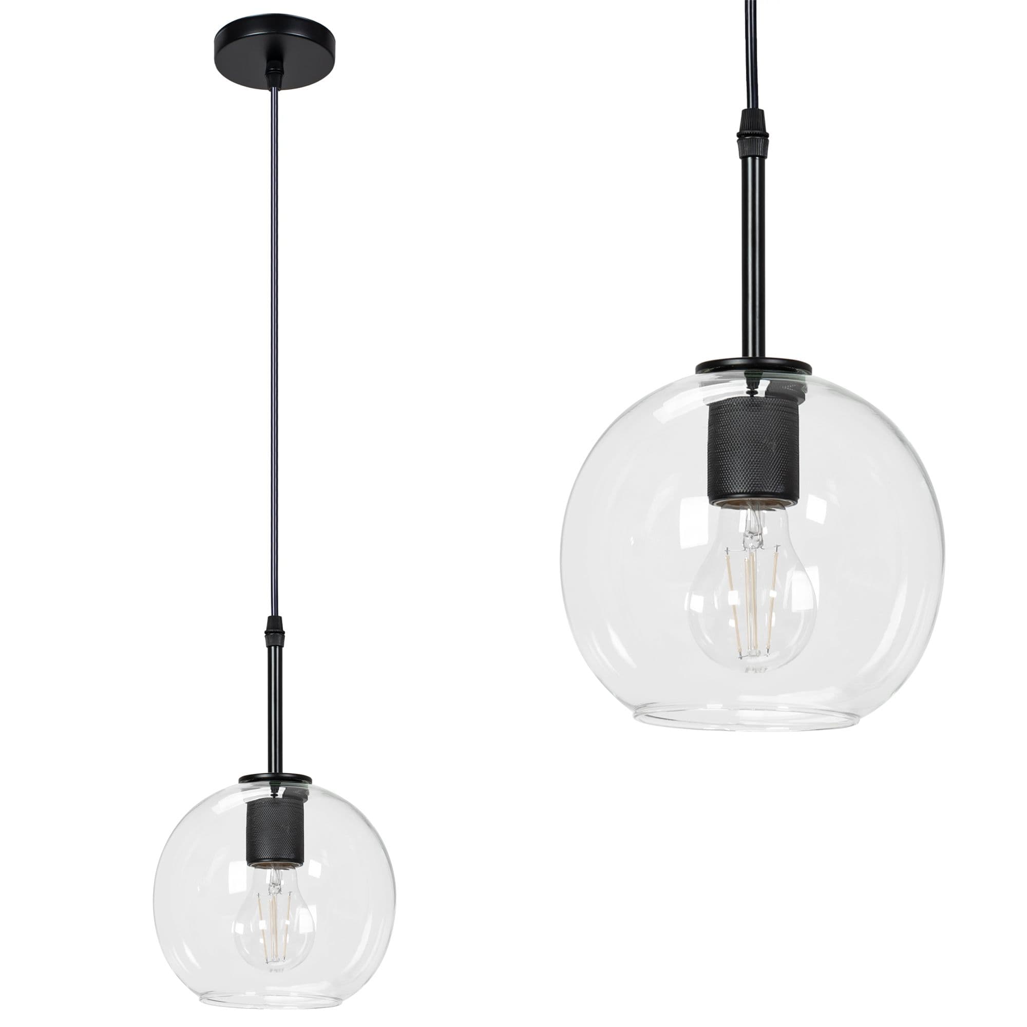 TOOLIGHT riippuva kattovalaisin APP1176-1CP musta, 17x17x26cm – Toolight