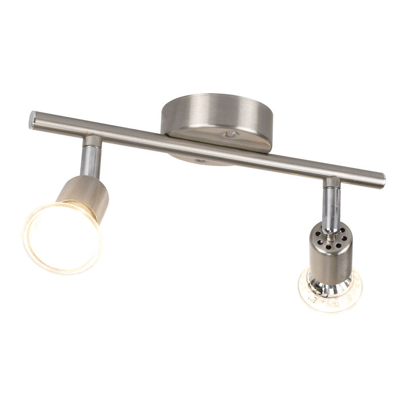 NETTLIFE säädettävä LED - kattospotti GU10 2 liekkisäädettävää teollisuuskäyttöön tarkoitettua olohuoneen kattospottia