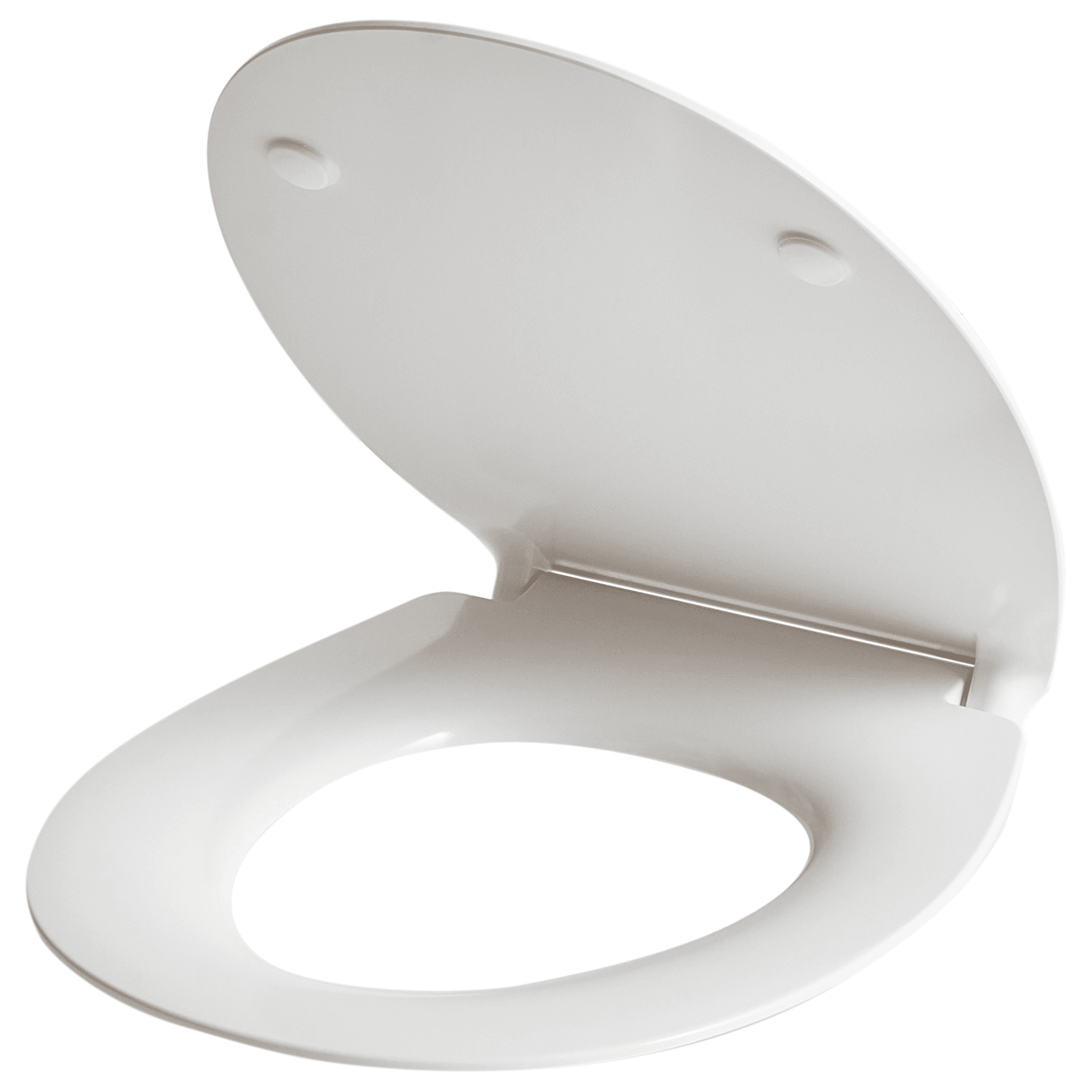 WC-istuinkansi PUTUMAYO  kapea pehmeästi sulkeutuva duroplast Valkoinen – Beliani