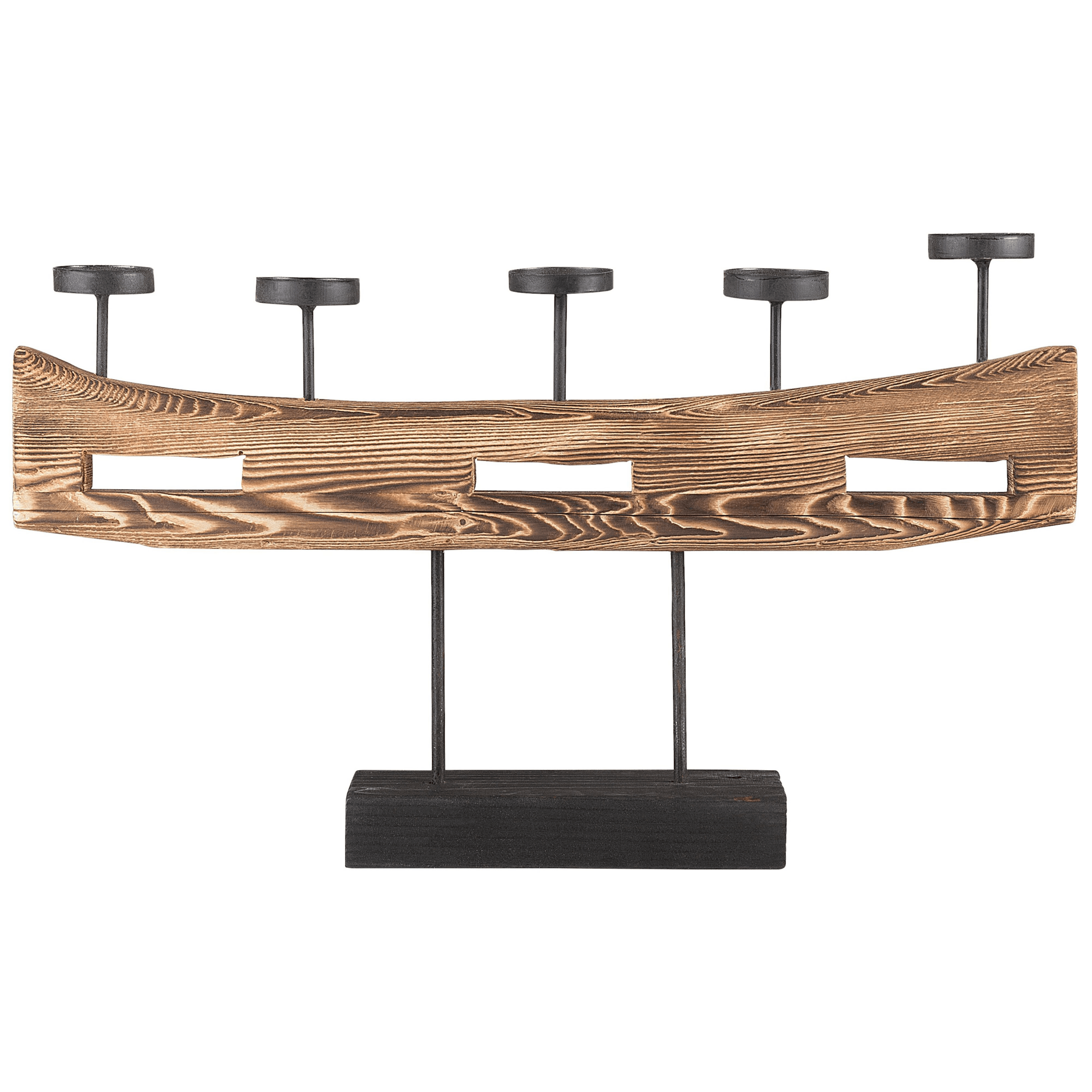 Kynttilänjalka GUATEMALA mänty 36 cm Ruskea